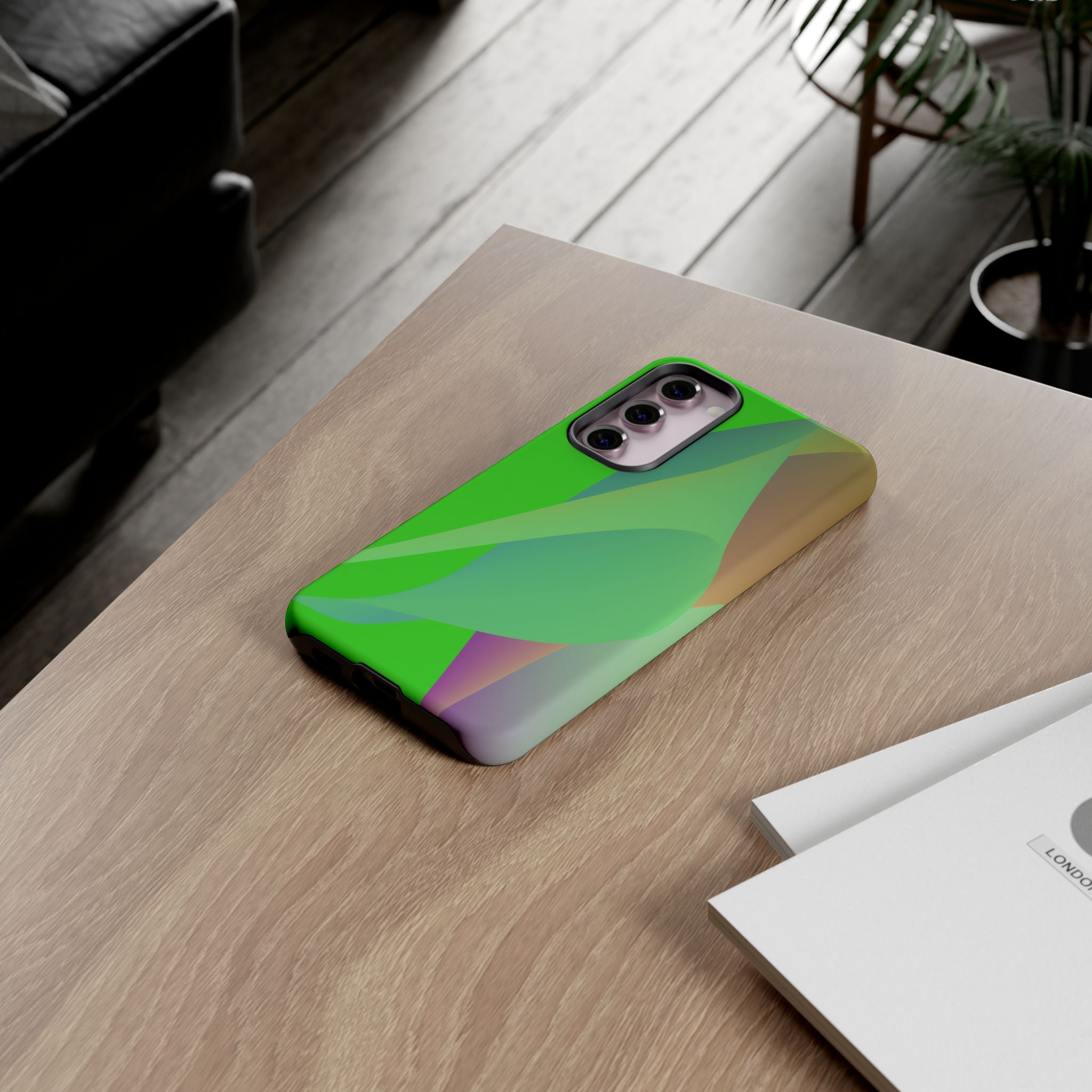 Vibrant Phone Case for Tough Protection, Unique Gift for Tech Lovers, Lightweight Cover, Eco-Friendly Style, Colorful Design