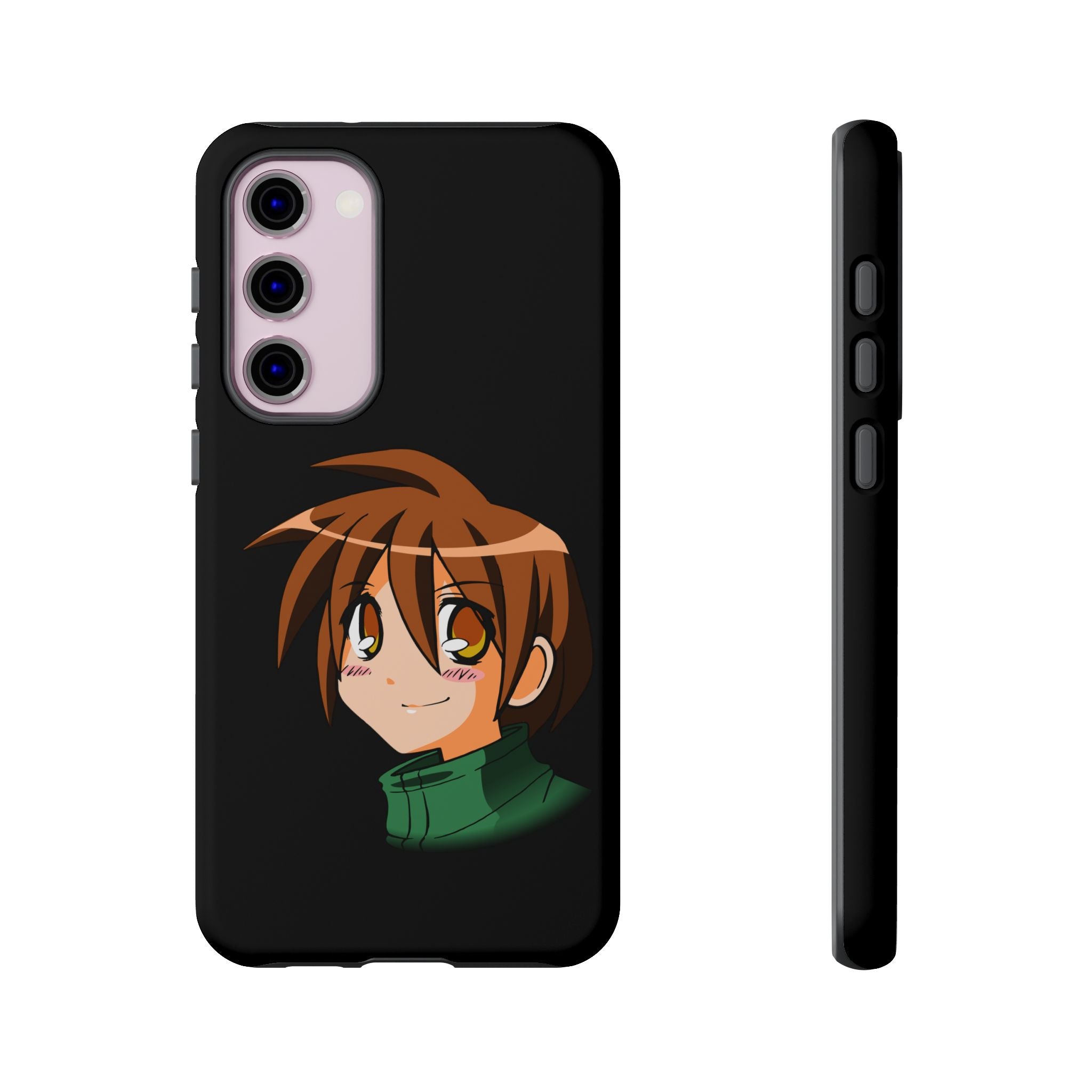 Anime Character Phone Case, Cute Phone Cover, Tough Cases for Teens, Customizable Gift, Geeky Accessories