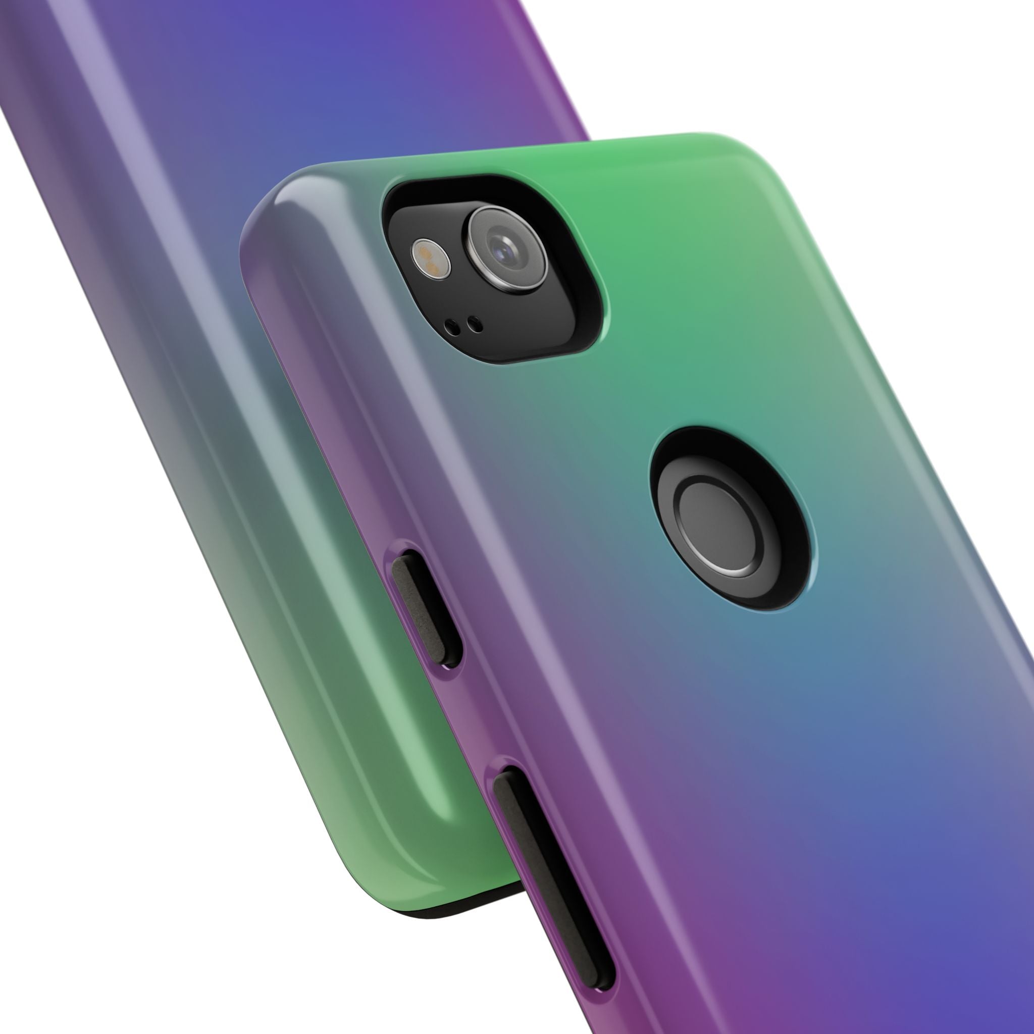 Gradient Phone Case, Durable Phone Protector, Trendy Cell Phone Accessory, Gift for Tech Lovers, Stylish Mobile Case
