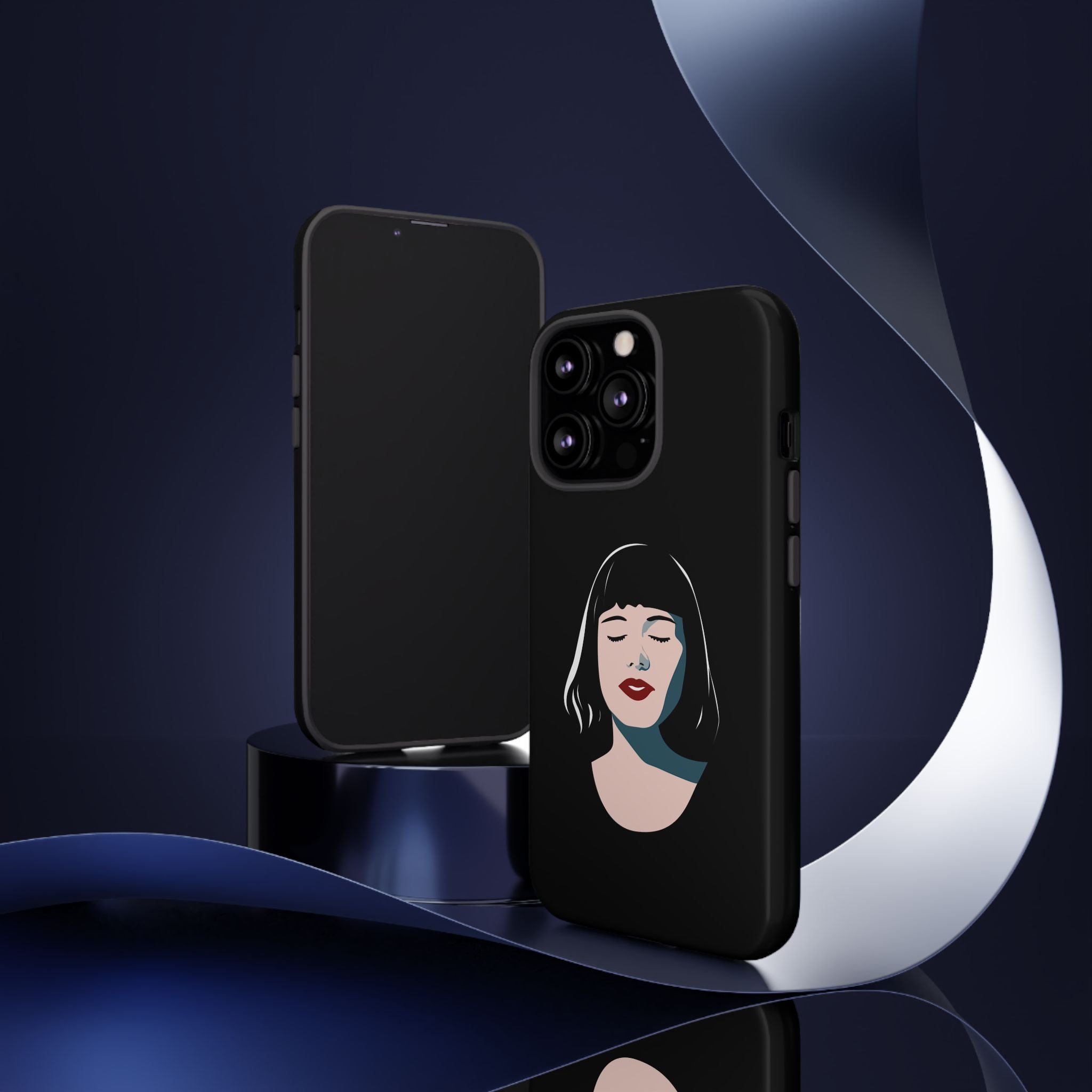 Aesthetic Phone Case, Art Deco iPhone Cover, Minimalist Cell Phone Protector, Gift for Her, Stylish Mobile Accessories