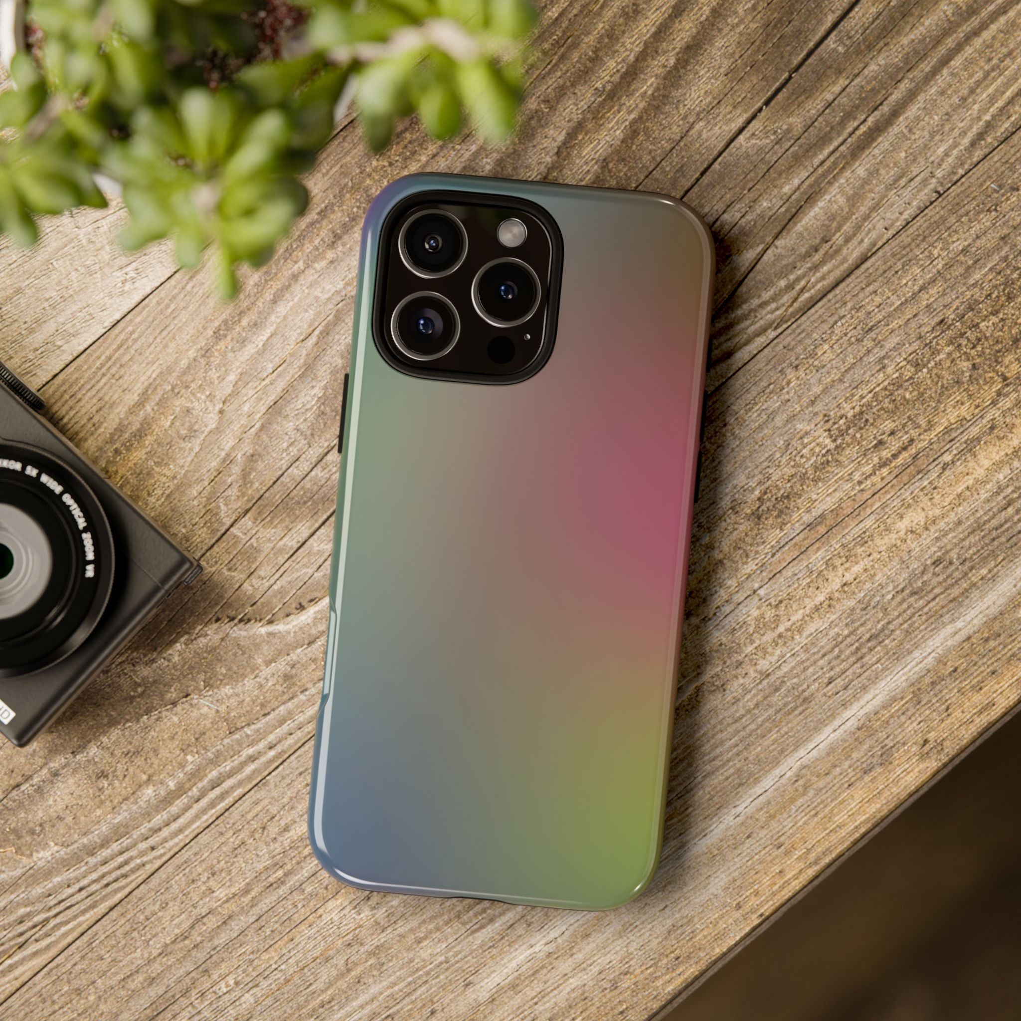 Gradient Phone Case - Protective Cover for iPhone, Stylish Mobile Accessory, Unique Gift for Her, Phone Protection, Trendy Phone Cases