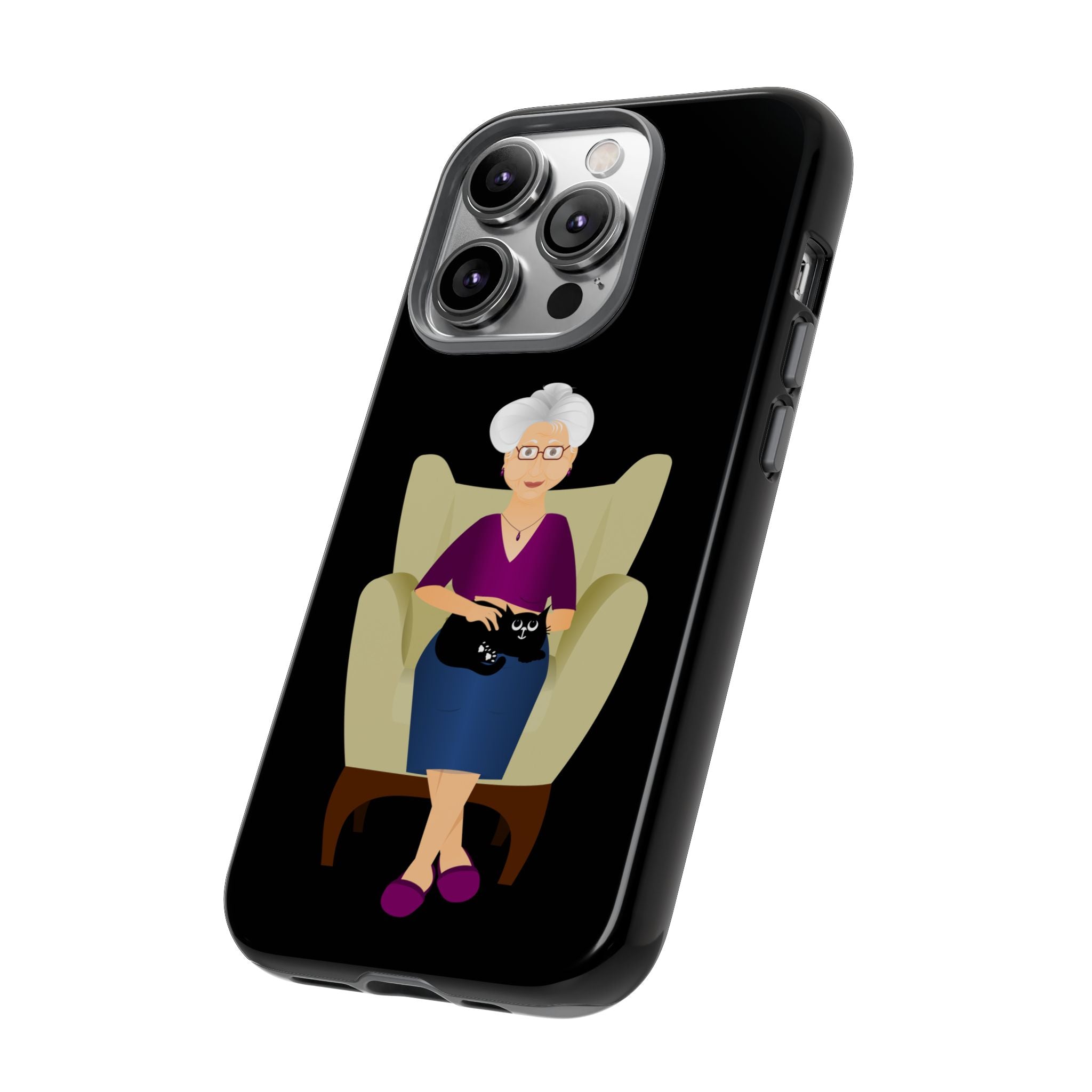 Grandma Phone Case, Tough Phone Cover for Grandparents, Durable Case for Seniors, Unique Gift for Grandmother, Personalized Tech Accessory