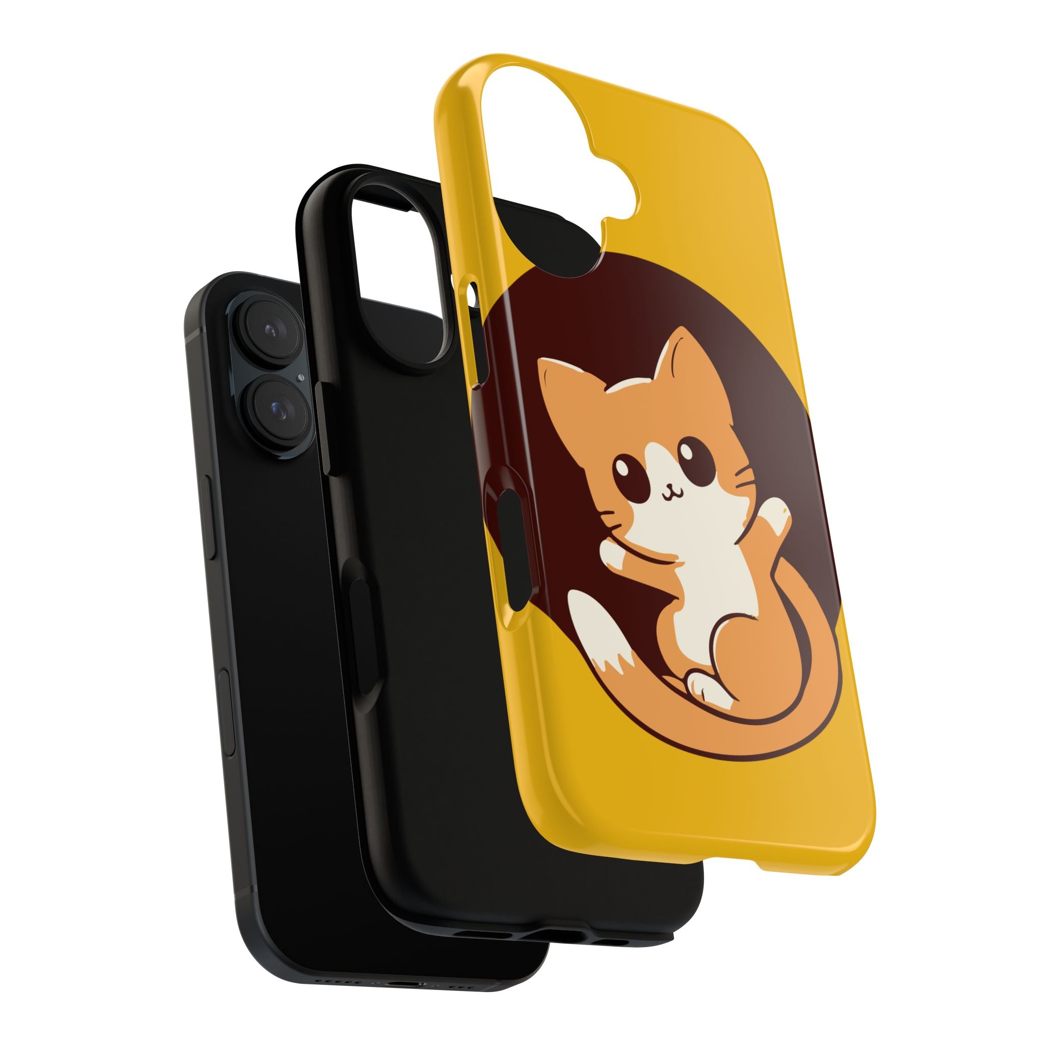 Cute Cat Phone Case | Tough Cases for Cat Lovers, Animal Design, Fun Gift, Unique Case, Durable Protection