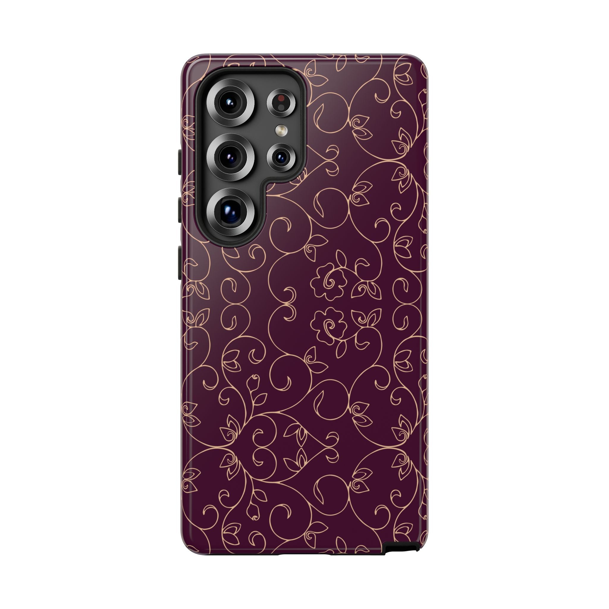Elegant Floral Phone Case | Durable Mobile Cover, Gift for Her, Floral Design, Stylish Accessory, Phone Protection