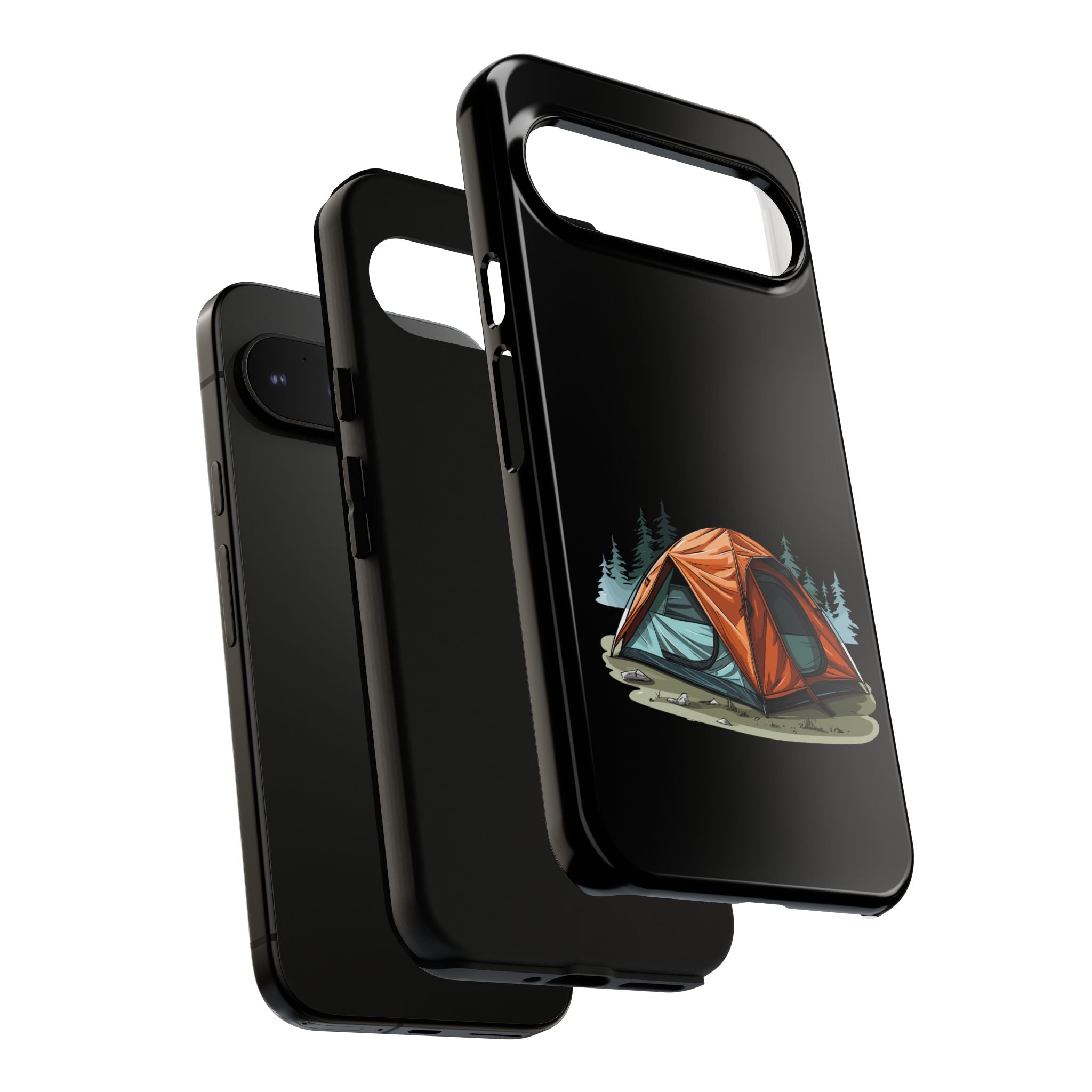 Camping Phone Case, Outdoor Adventure, Nature Lover Gift, Tough Cases, Hiking Accessory, Travel Gear, Camping Vibes