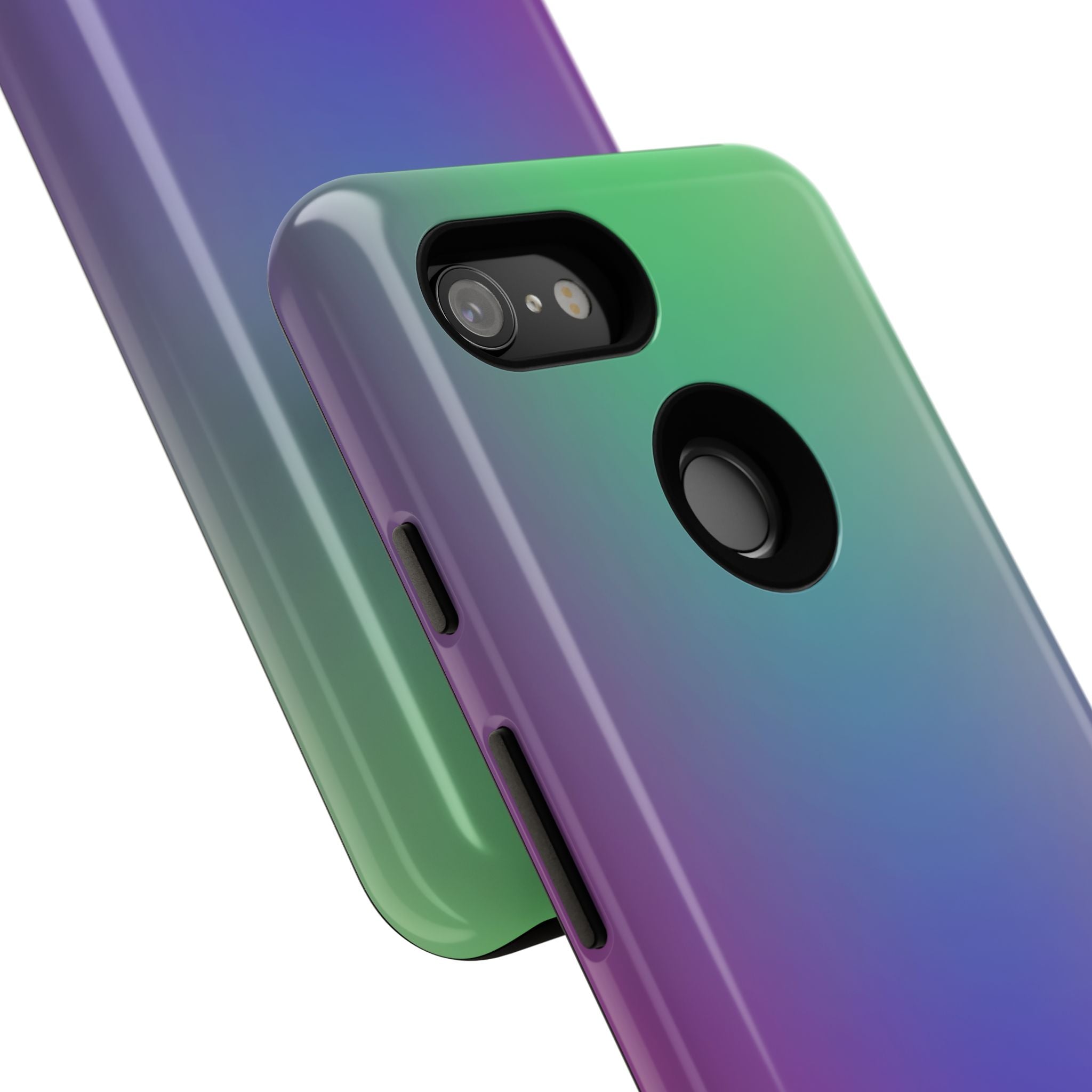 Gradient Phone Case, Durable Phone Protector, Trendy Cell Phone Accessory, Gift for Tech Lovers, Stylish Mobile Case