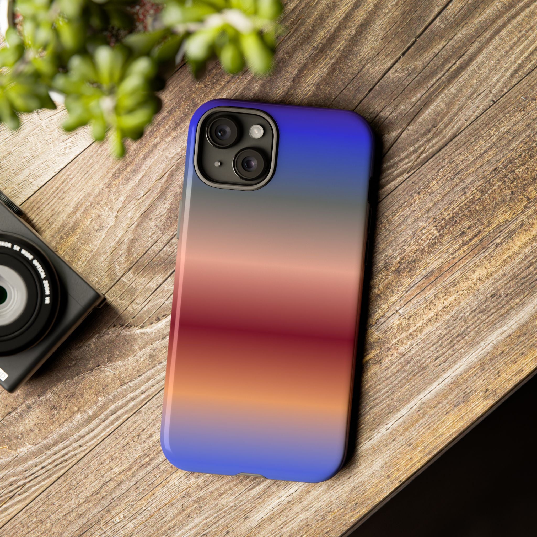 Gradient Phone Case, Tough Cases for iPhone, Stylish Phone Cover, Modern Gradient Design, Durable Protective Case, Gift for Tech Lovers
