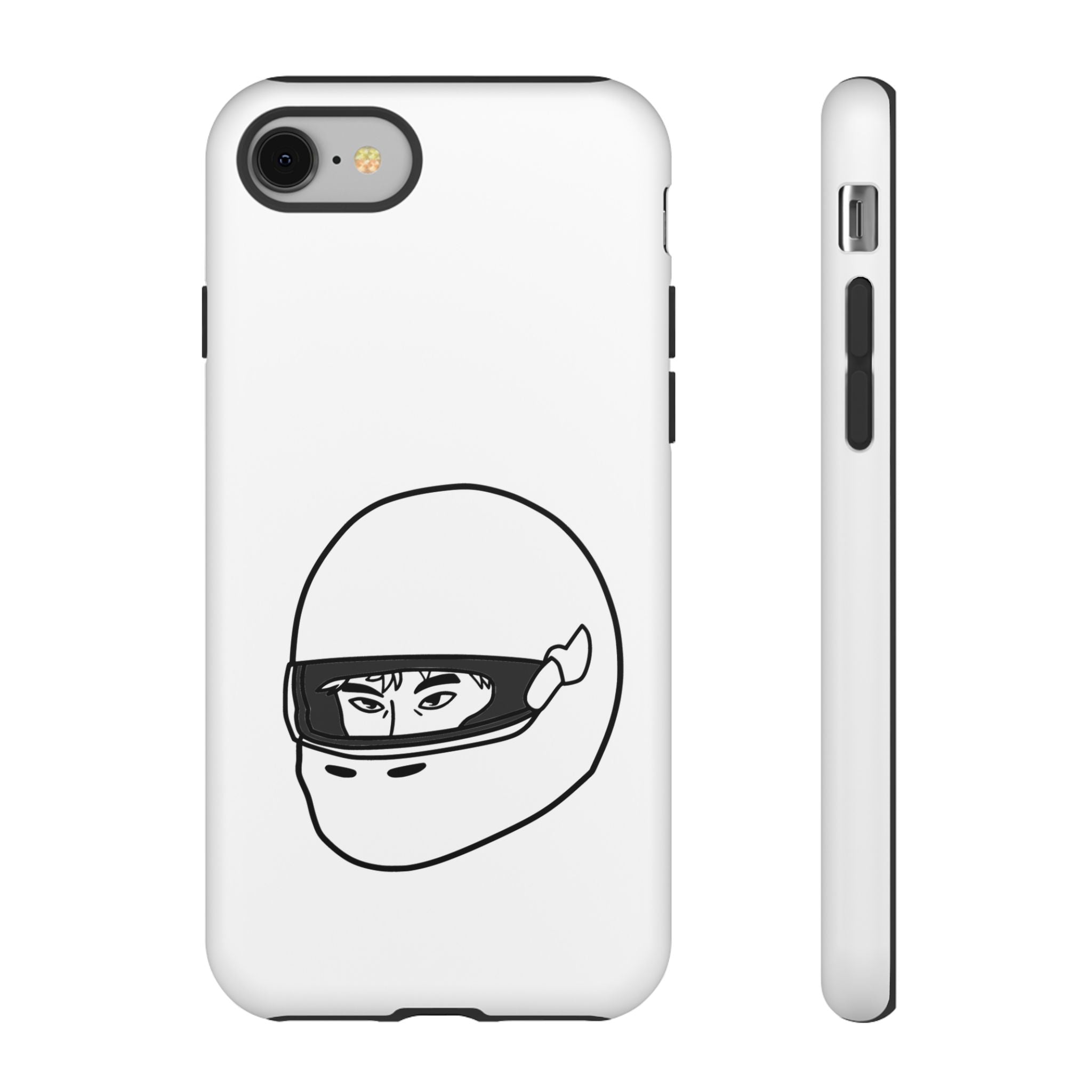 Stylish Phone Case with Racing Helmet Design | Tough Cases | Unique Gift, Motorcycle Enthusiast, Race Lover, Custom Accessory, Everyday Use