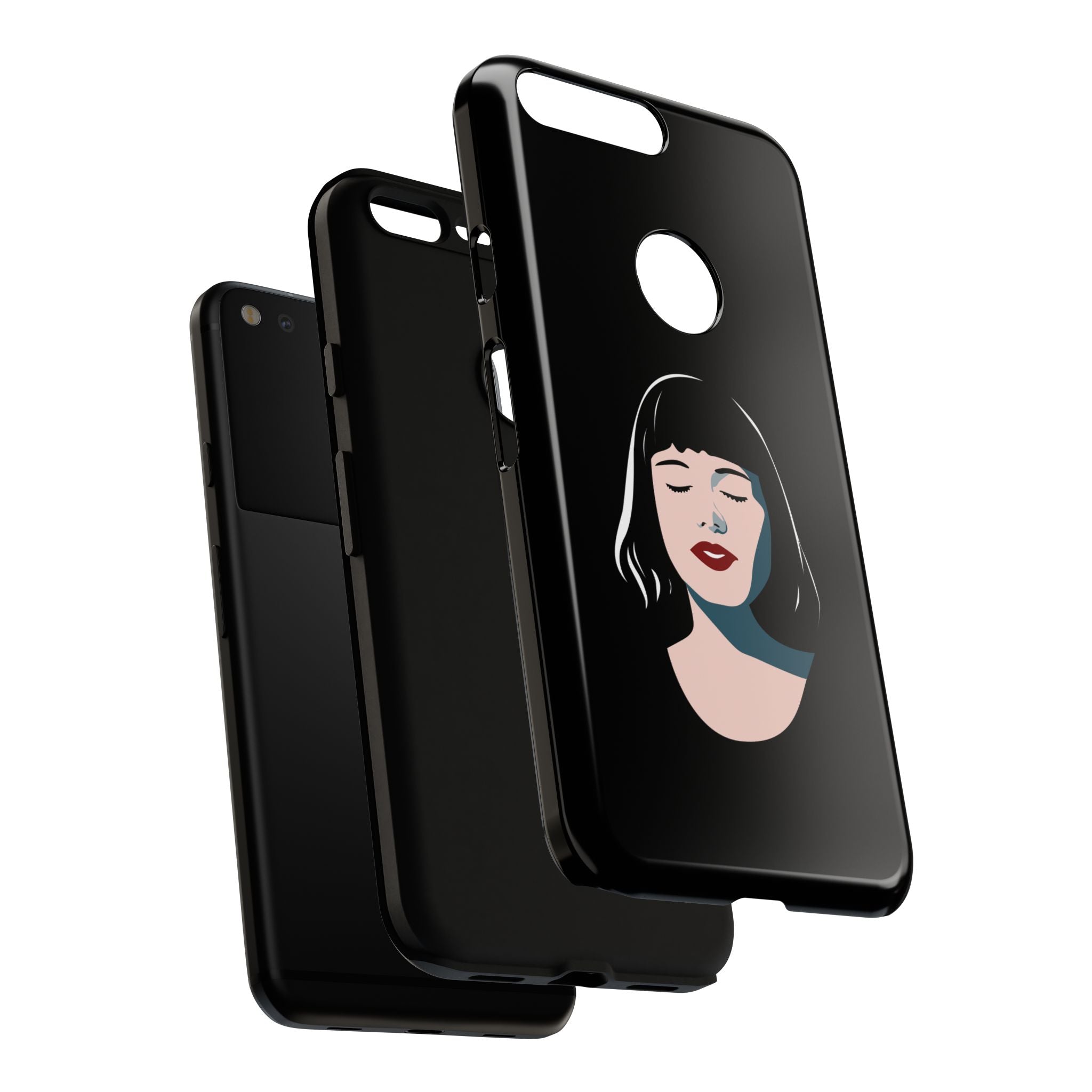 Aesthetic Phone Case, Art Deco iPhone Cover, Minimalist Cell Phone Protector, Gift for Her, Stylish Mobile Accessories