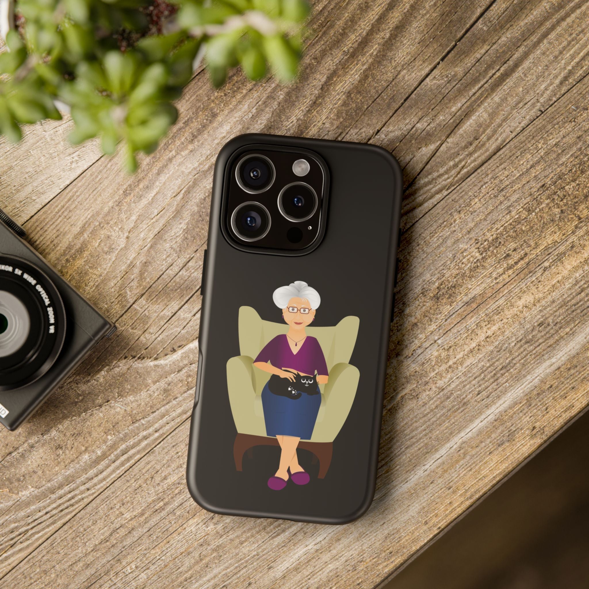 Grandma Phone Case, Tough Phone Cover for Grandparents, Durable Case for Seniors, Unique Gift for Grandmother, Personalized Tech Accessory