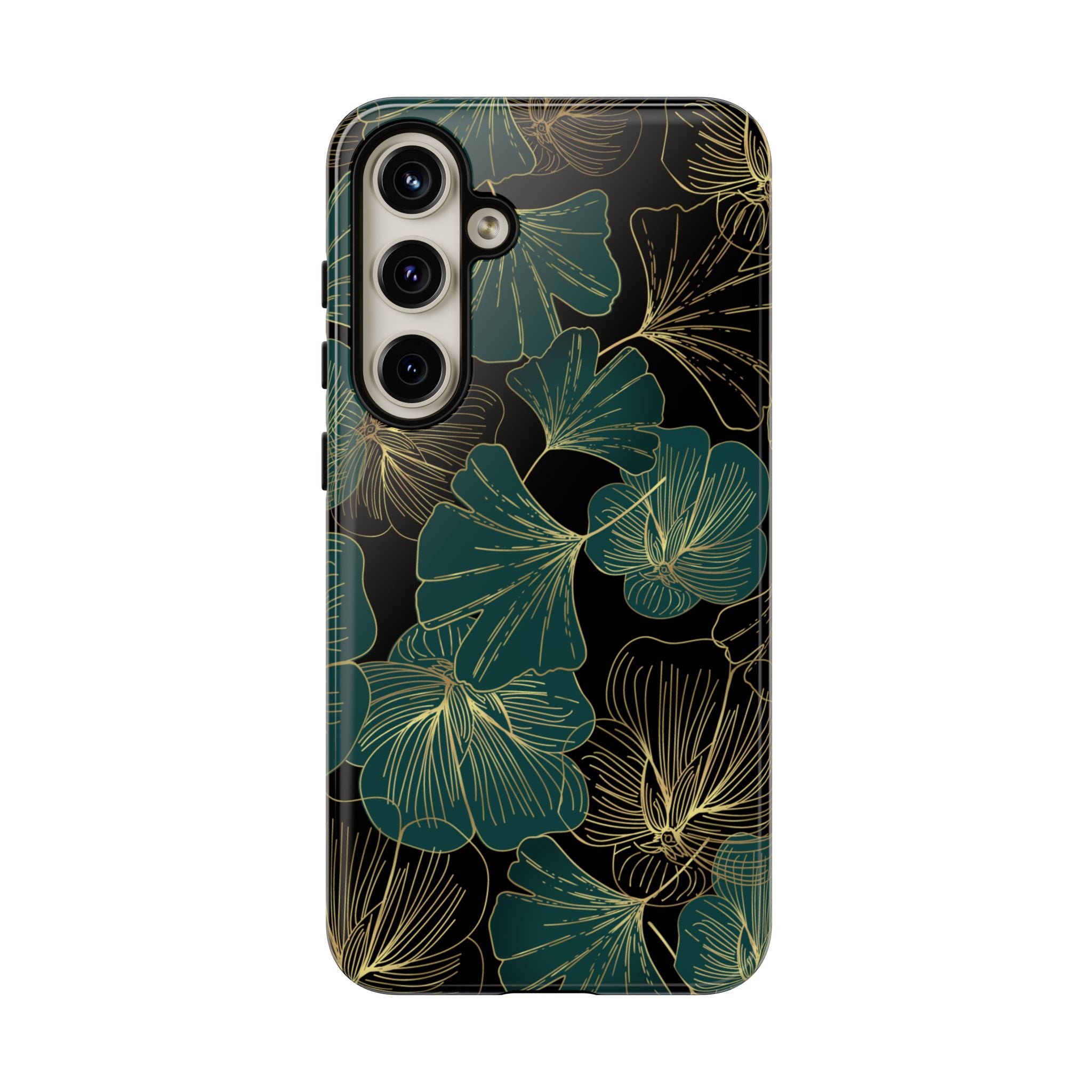 Floral Phone Case - Tough Cases, Protective Cover, Stylish Accessory, Gift for Her, Nature-Inspired Design