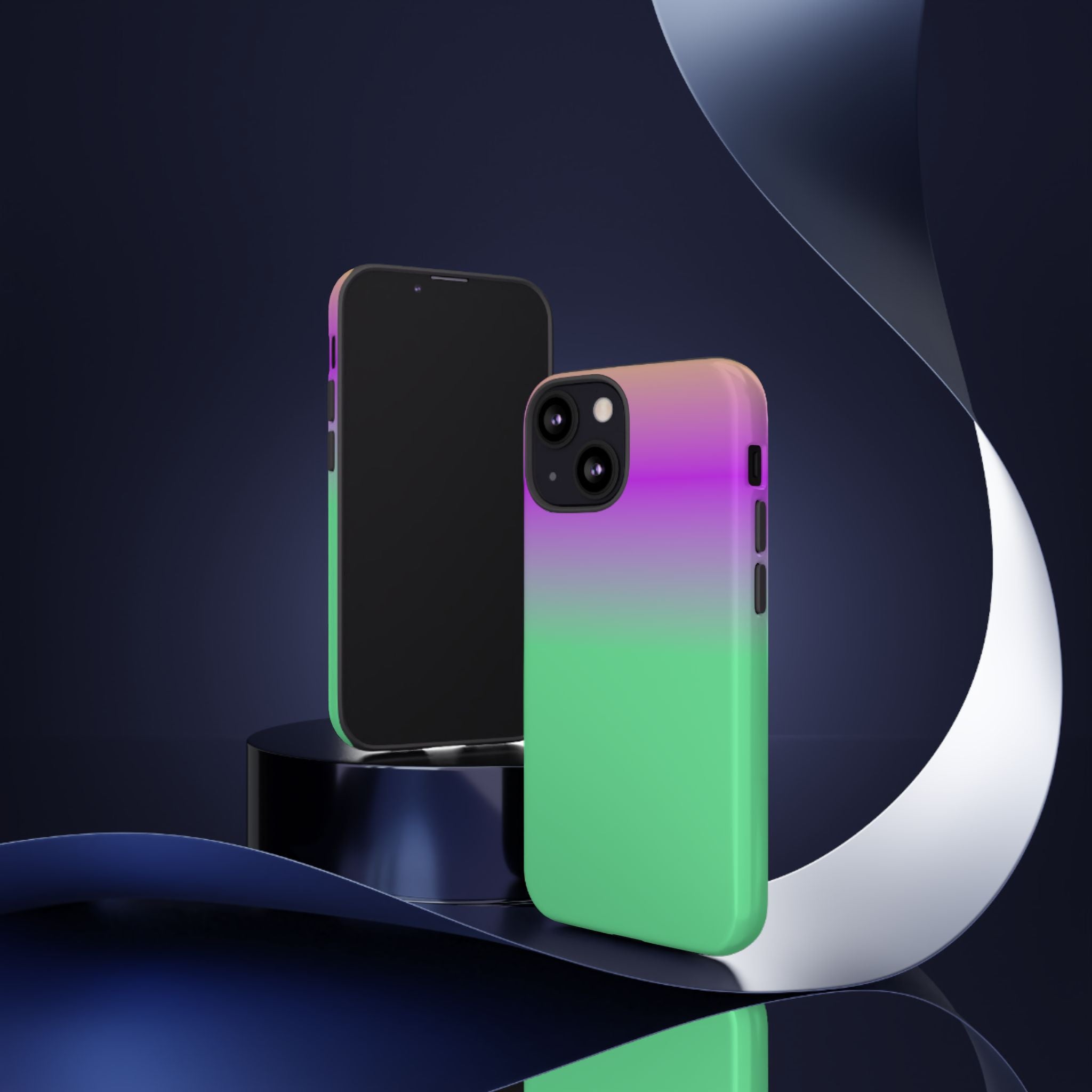 Vibrant Phone Case, Stylish Tech Accessory, Fun Gift Idea, Unique Mobile Cover, Trendy Gradient Design