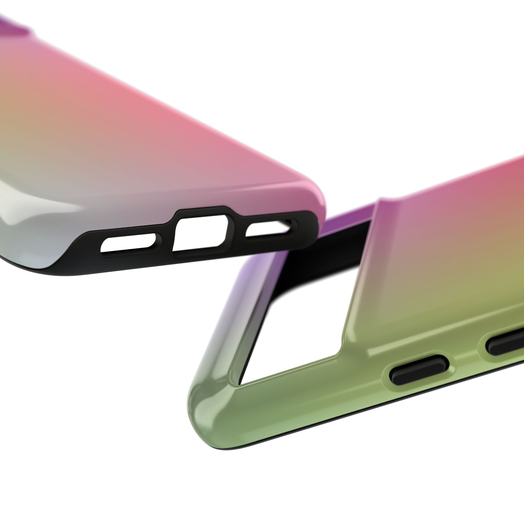 Gradient Phone Case, Tough Cases, Colorful Tech Accessory, Modern Phone Protection, Trendy Gift for Friends, Birthday, Holidays