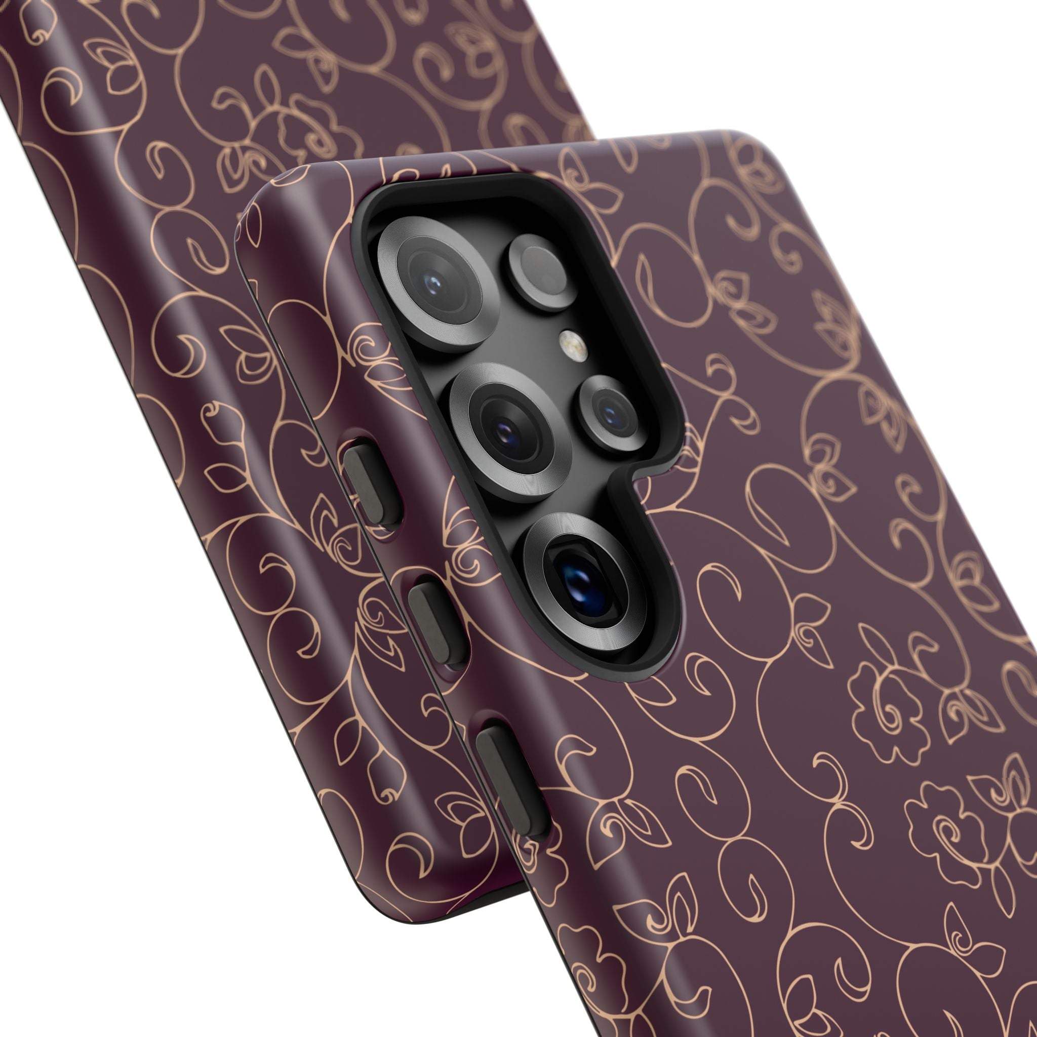 Elegant Floral Phone Case | Durable Mobile Cover, Gift for Her, Floral Design, Stylish Accessory, Phone Protection
