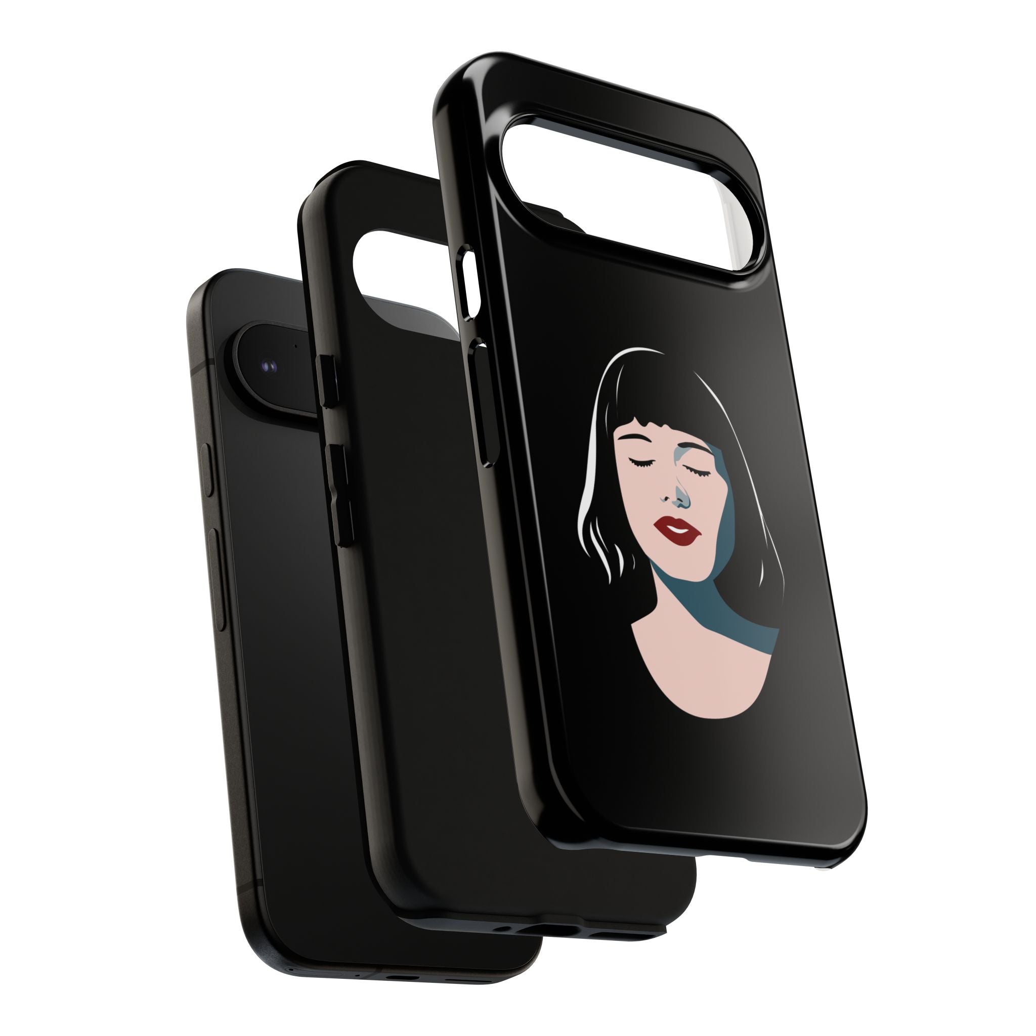 Aesthetic Phone Case, Art Deco iPhone Cover, Minimalist Cell Phone Protector, Gift for Her, Stylish Mobile Accessories