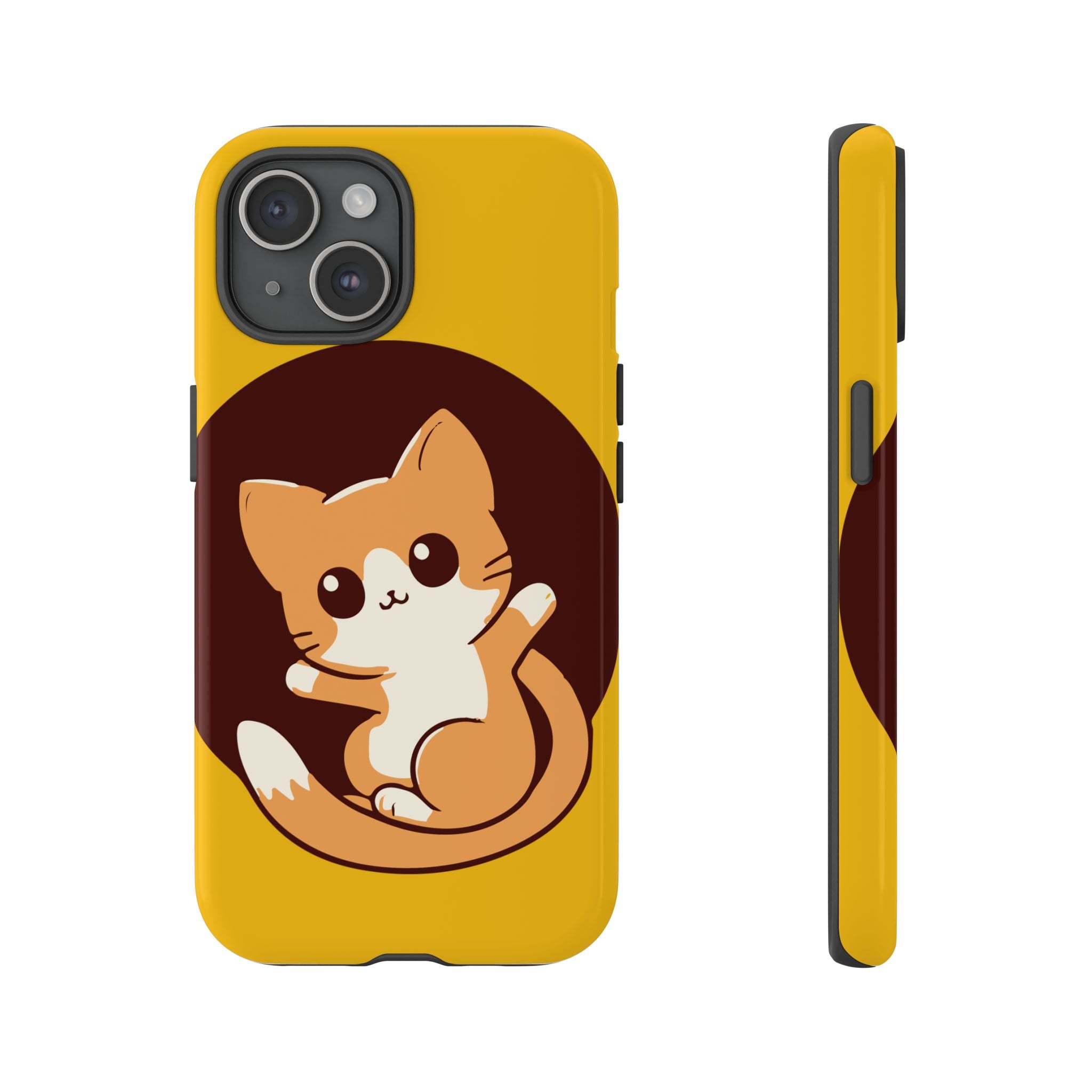 Cute Cat Phone Case | Tough Cases for Cat Lovers, Animal Design, Fun Gift, Unique Case, Durable Protection
