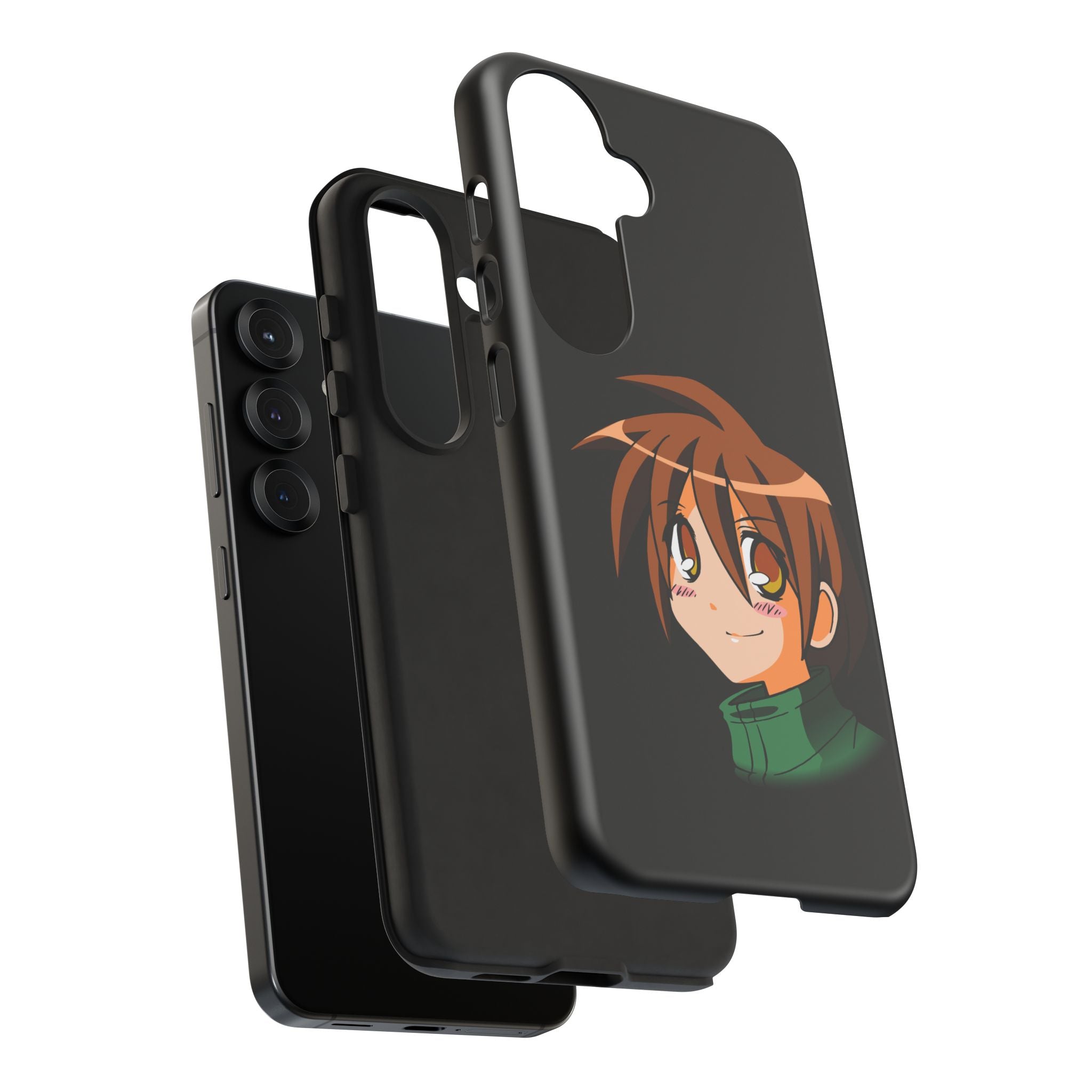 Anime Character Phone Case, Cute Phone Cover, Tough Cases for Teens, Customizable Gift, Geeky Accessories