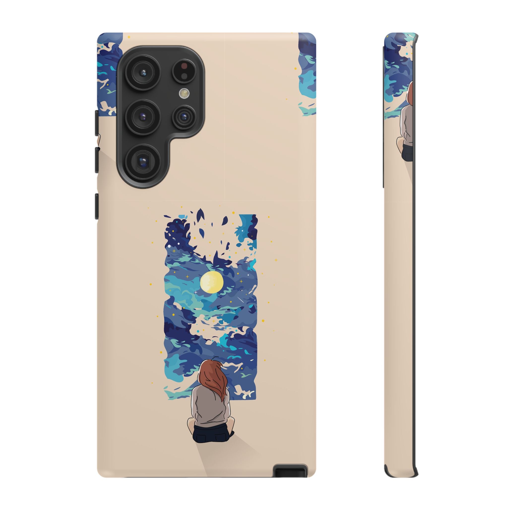 Artistic Phone Case – Expressive Protective Cover, Unique Gift for Her, Birthday Present, Eco-Friendly Mobile Accessory, Smartphone Case