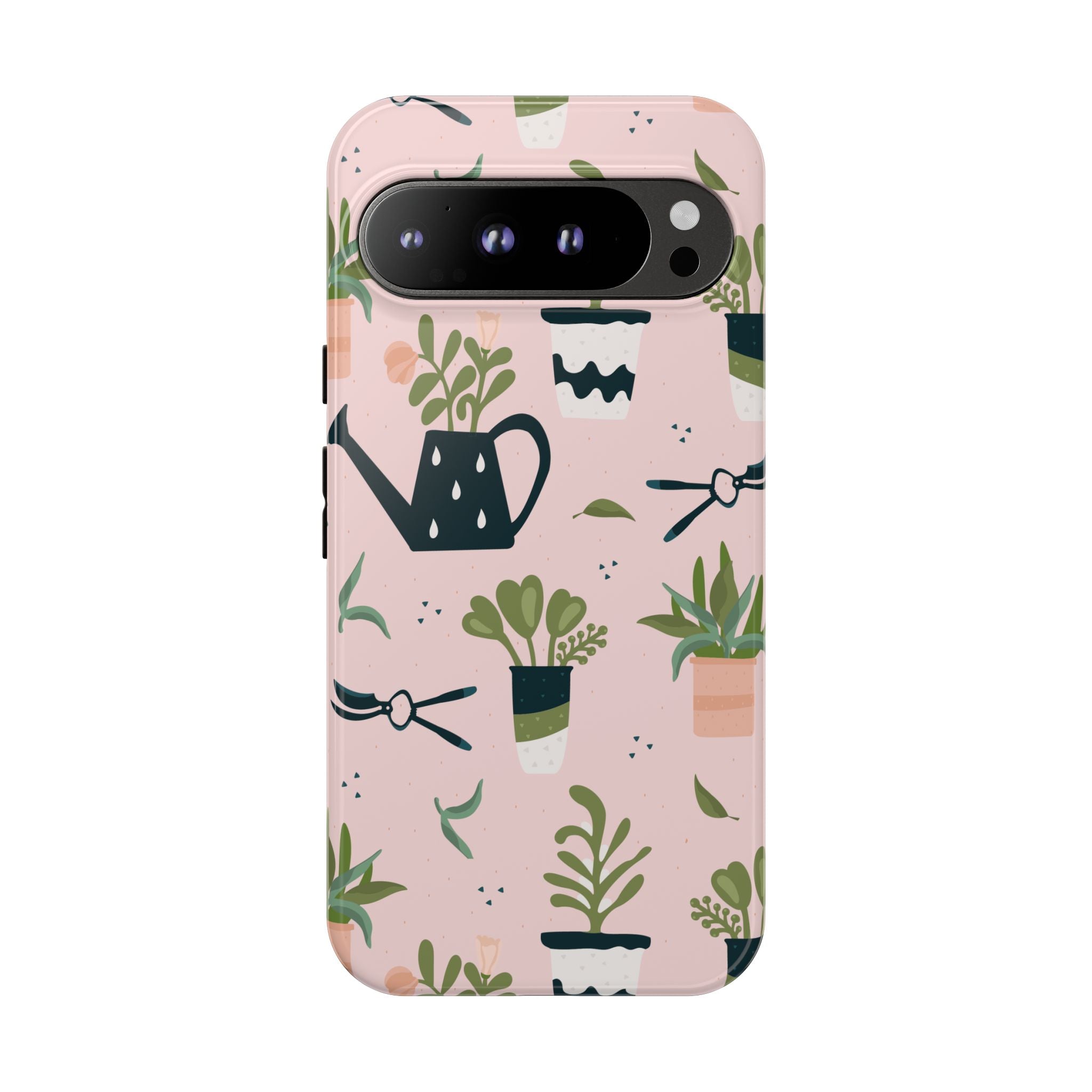 Floral Phone Case, Cute Plant Lover Case, Gift for Gardeners, Phone Cover, Green Thumb Accessories, Mother's Day Gift