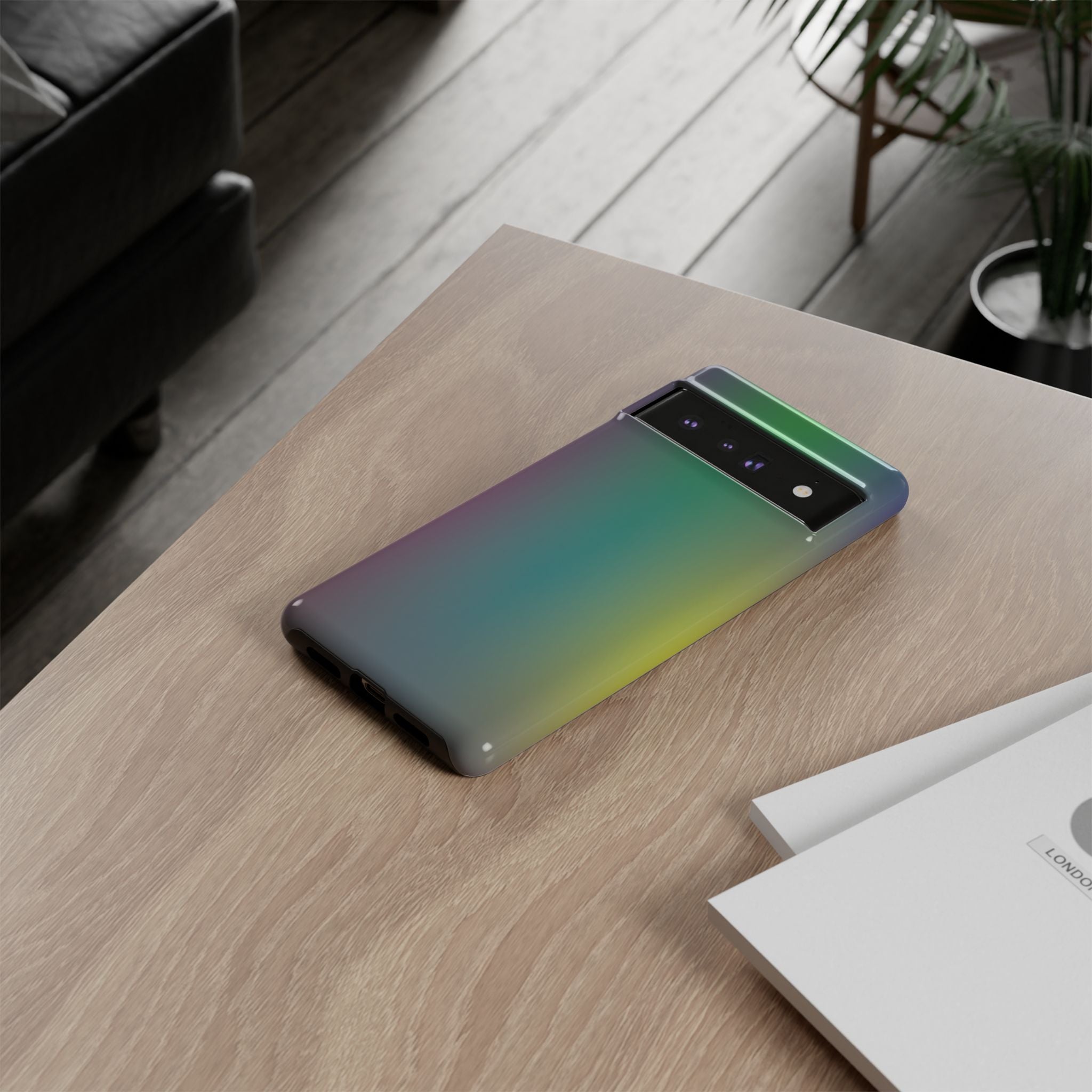 Gradient Phone Case, Tough Cases, Stylish Phone Protector, Unique Phone Cover, Gift for Tech Lovers, Colorful Phone Accessory
