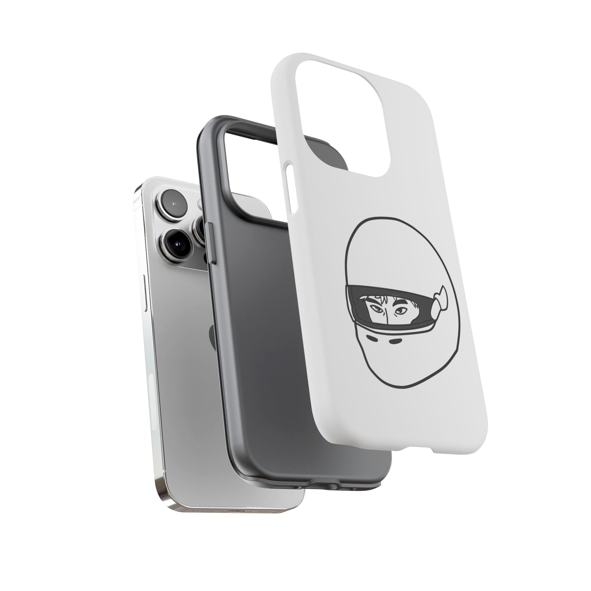 Stylish Phone Case with Racing Helmet Design | Tough Cases | Unique Gift, Motorcycle Enthusiast, Race Lover, Custom Accessory, Everyday Use