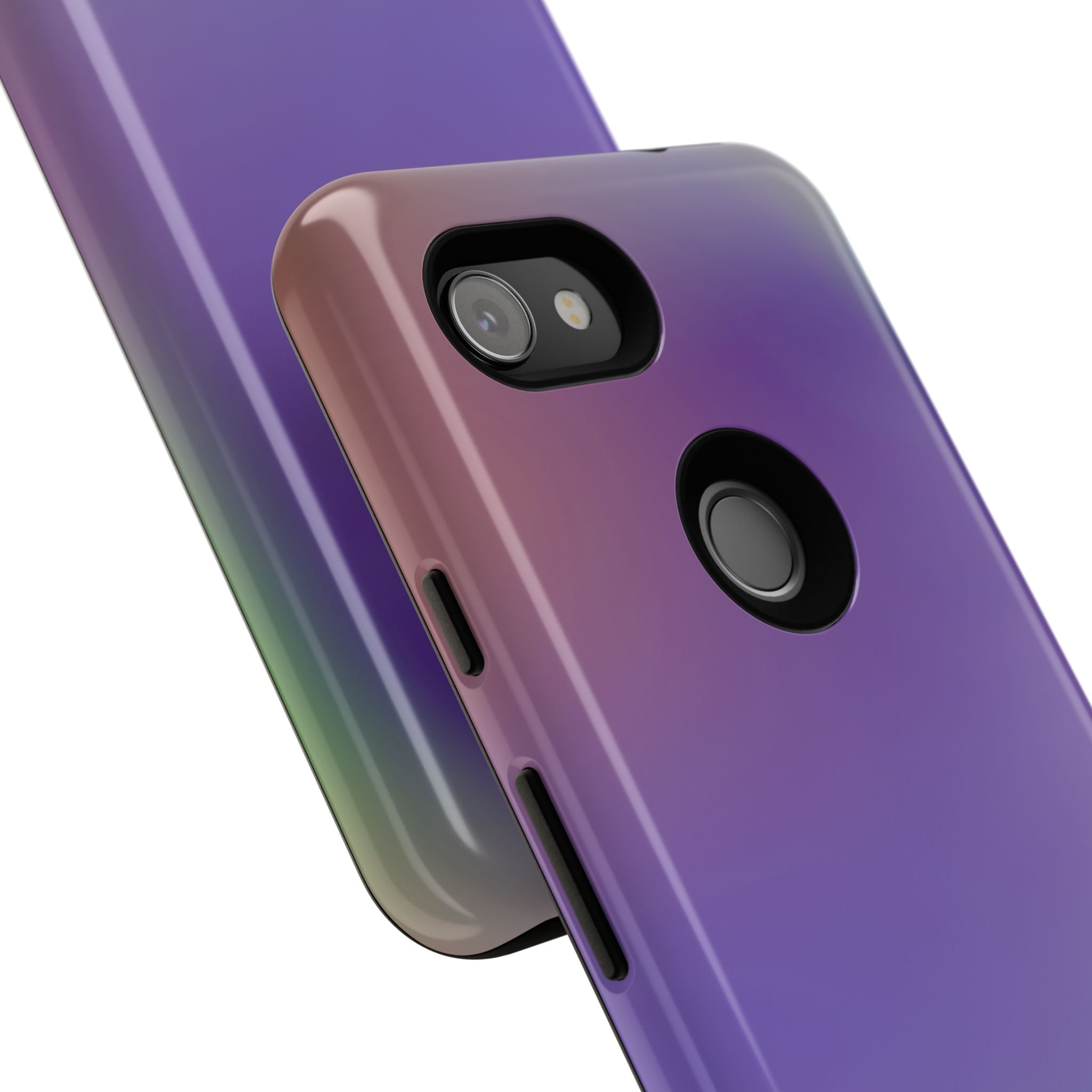 Colorful Phone Case, Tough Phone Cover, Gradient Design Case, Stylish Mobile Accessories, Unique Gift for Her