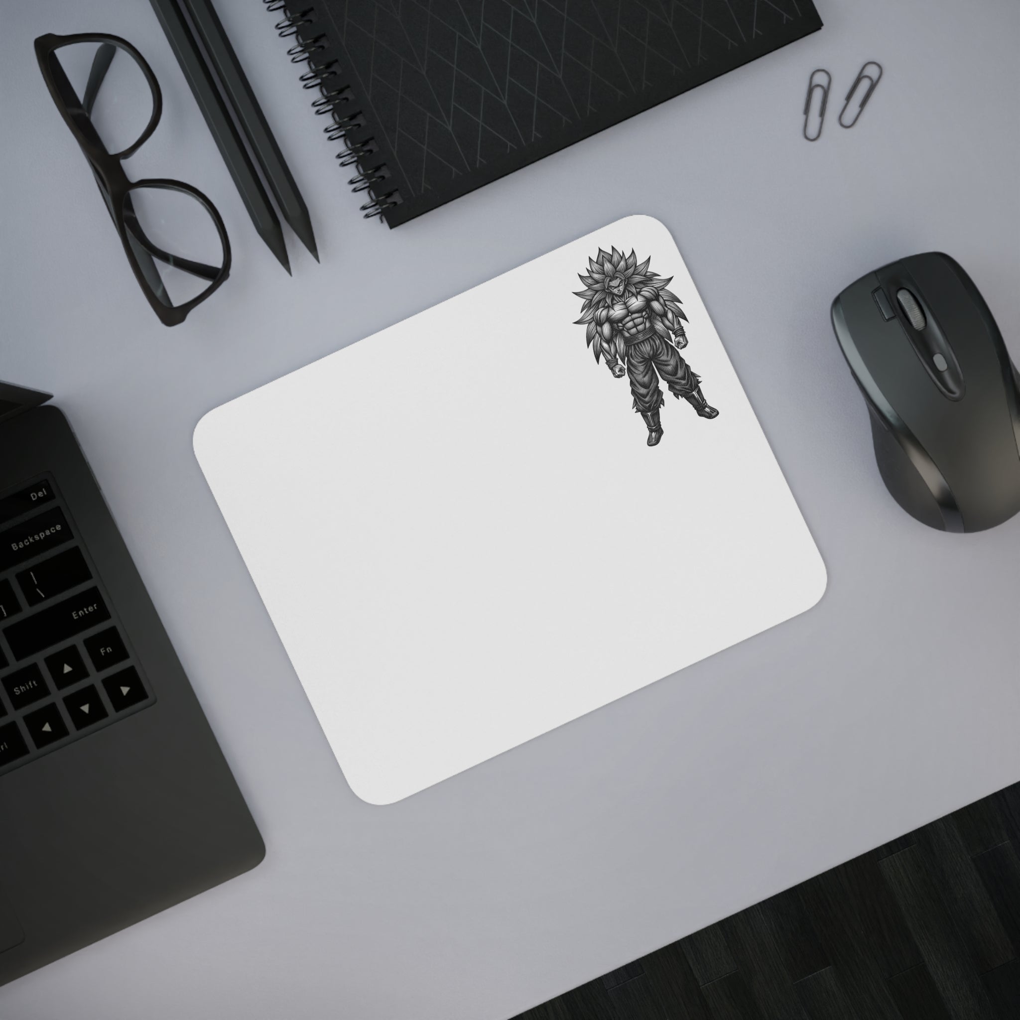 Anime-Inspired Desk Mouse Pad, Gaming Mouse Mat, Office Decor, Gift for Gamers, Unique Desk Accessories