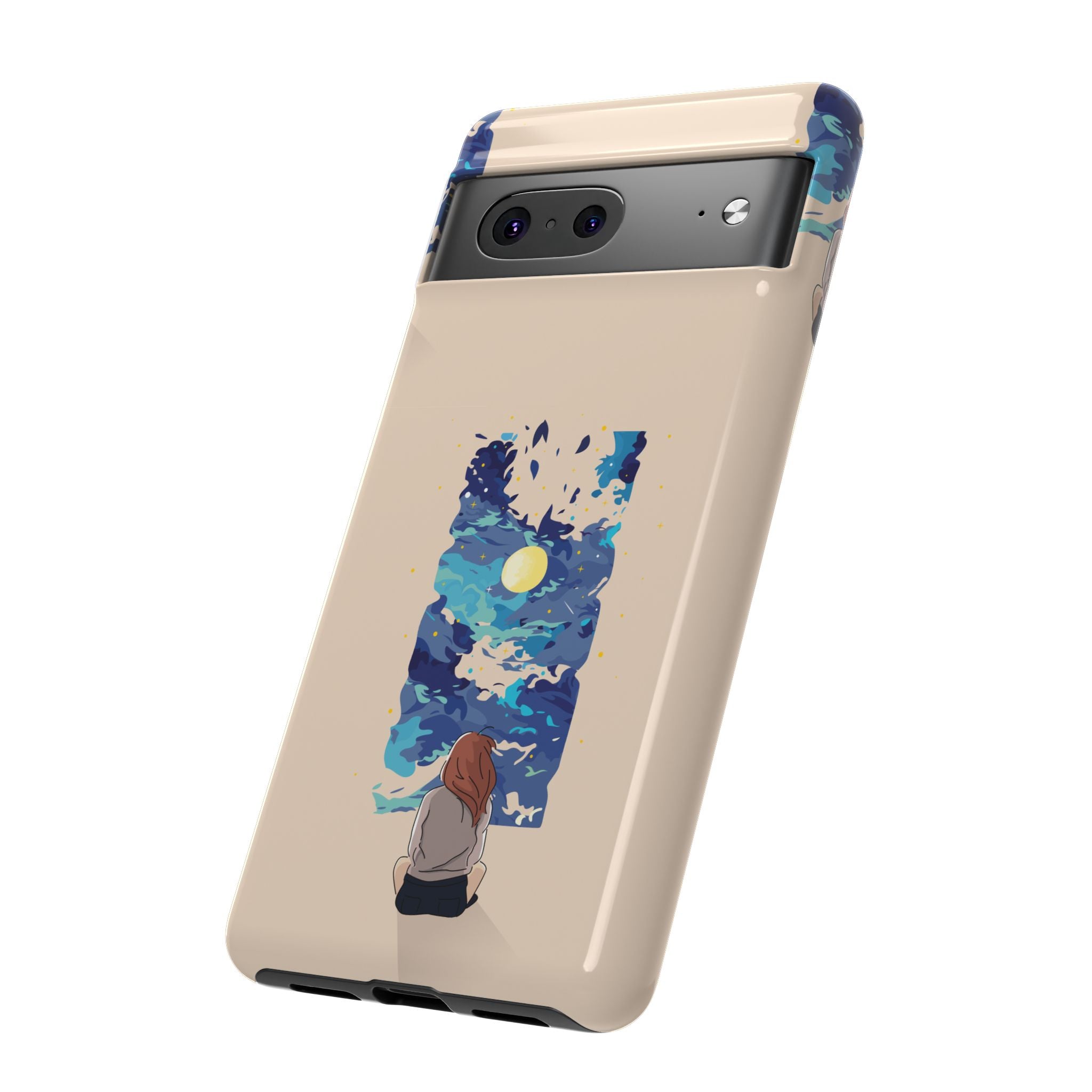 Artistic Phone Case – Expressive Protective Cover, Unique Gift for Her, Birthday Present, Eco-Friendly Mobile Accessory, Smartphone Case