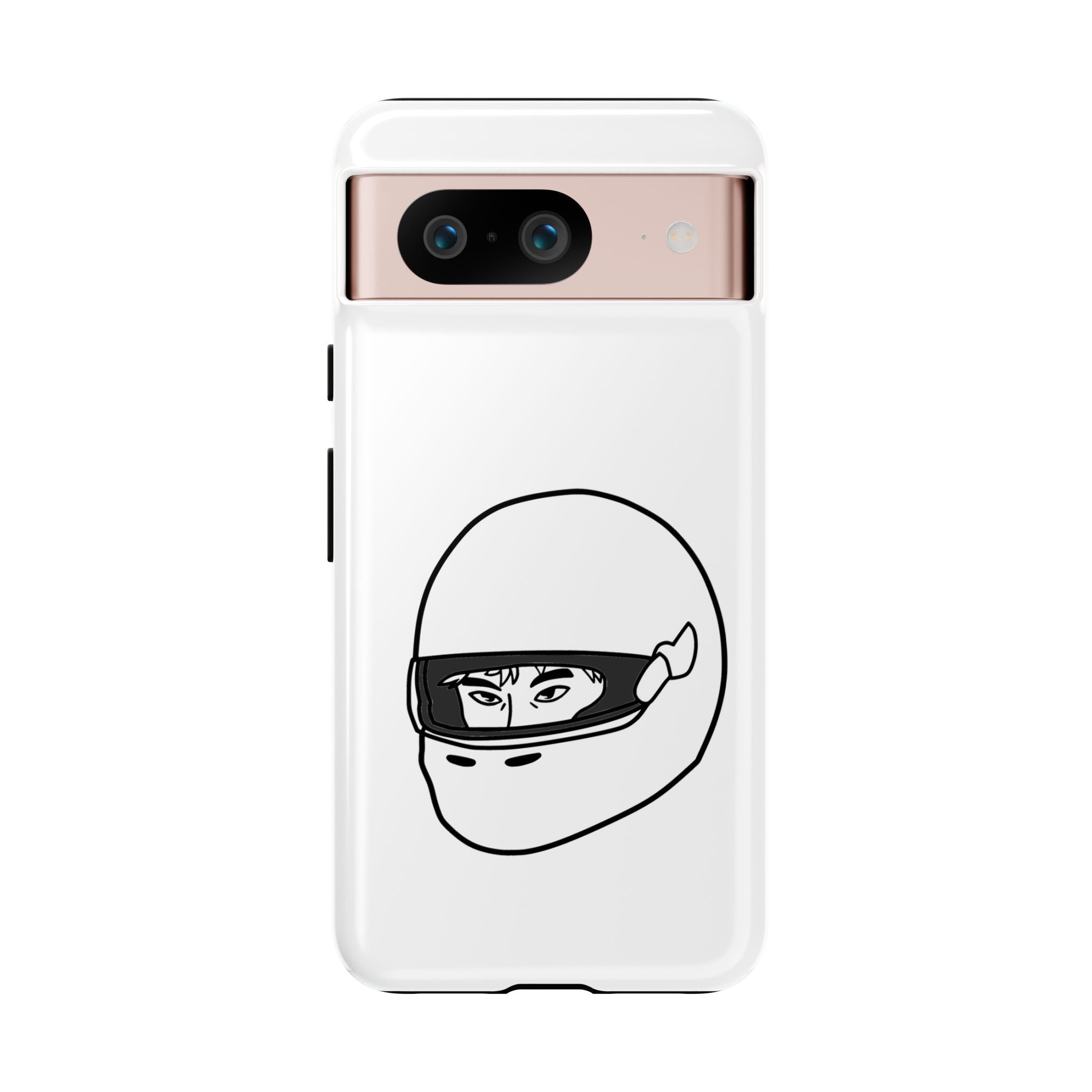 Stylish Phone Case with Racing Helmet Design | Tough Cases | Unique Gift, Motorcycle Enthusiast, Race Lover, Custom Accessory, Everyday Use