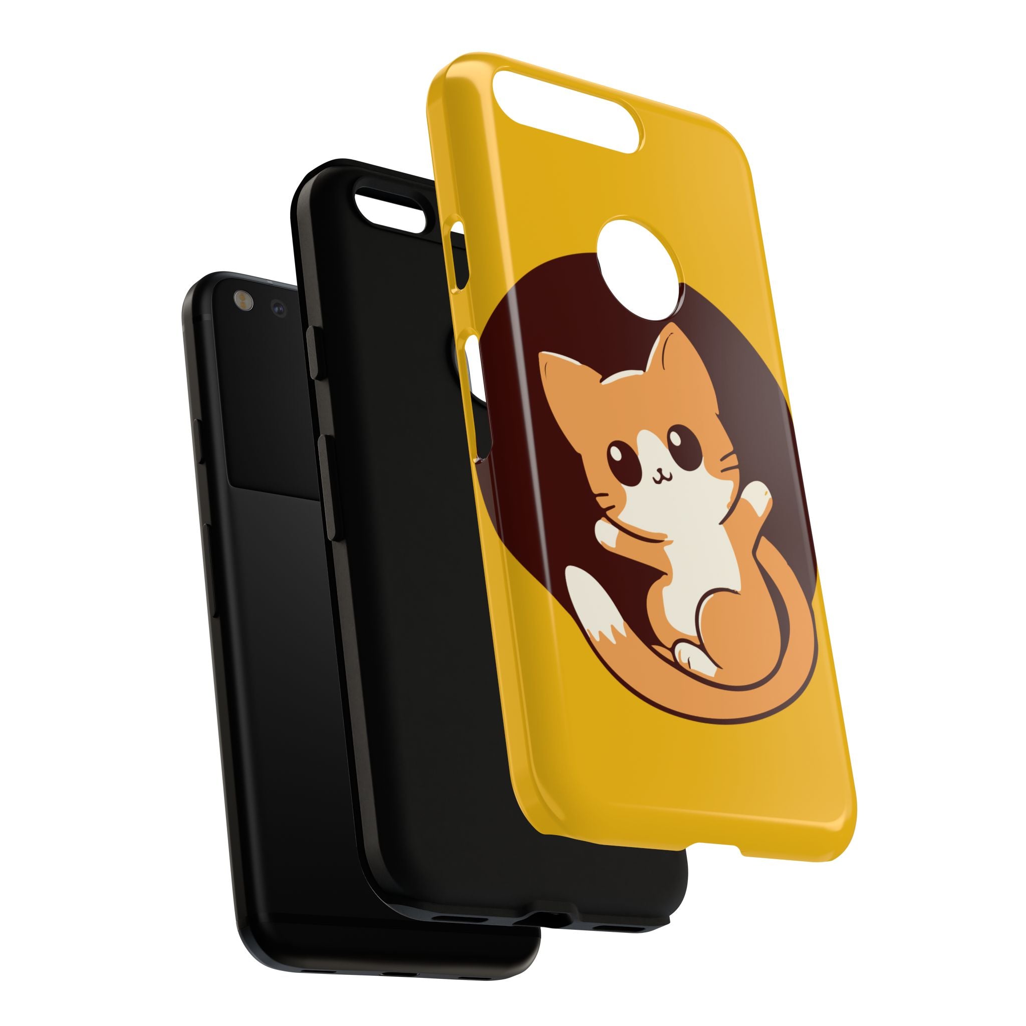 Cute Cat Phone Case | Tough Cases for Cat Lovers, Animal Design, Fun Gift, Unique Case, Durable Protection