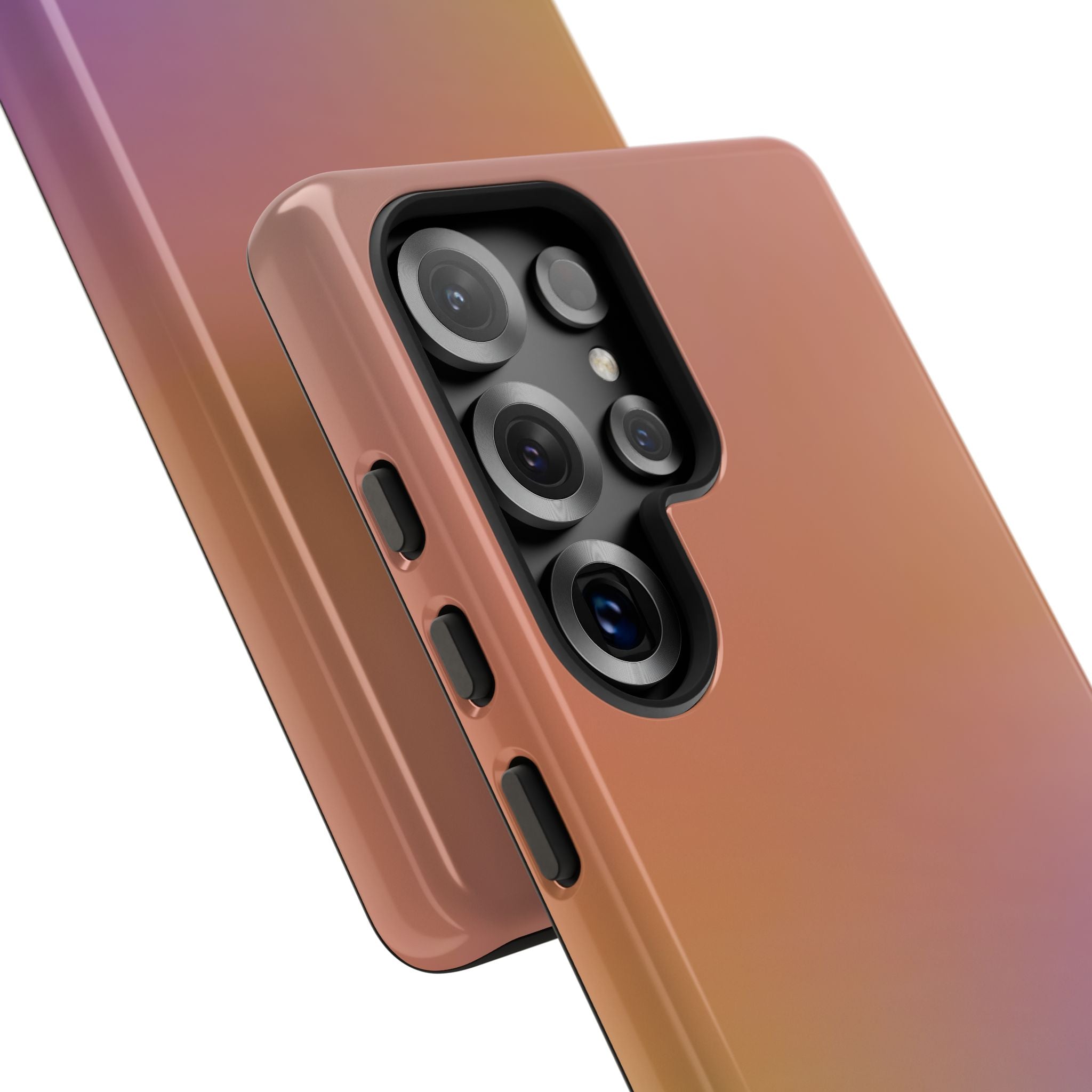 Colorful Gradient Phone Case, Tough Cases for iPhone, Customizable Phone Cover, Trendy Tech Accessory, Gift for Tech Lovers