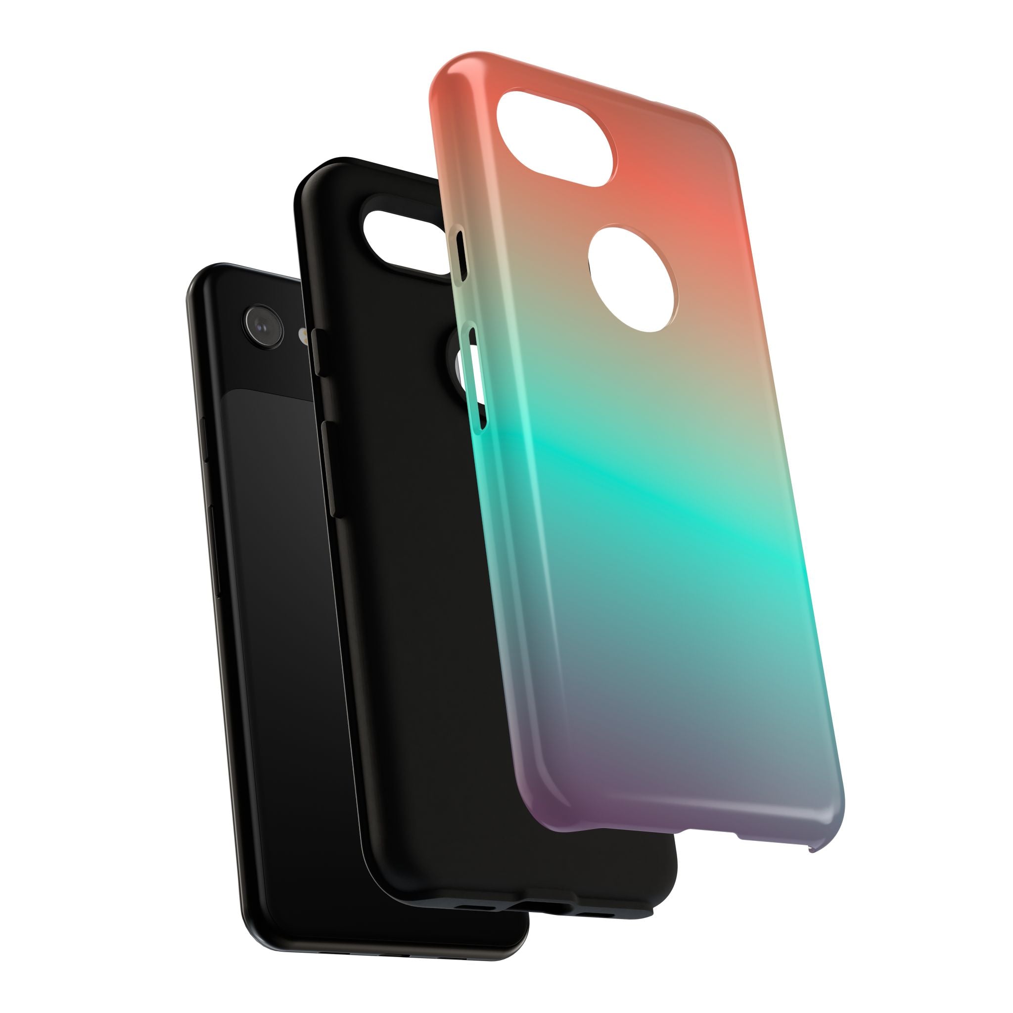 Gradient Phone Case, Tough Cases for Protection, Stylish iPhone Cover, Trendy Mobile Accessory, Perfect Gift for Tech Lovers