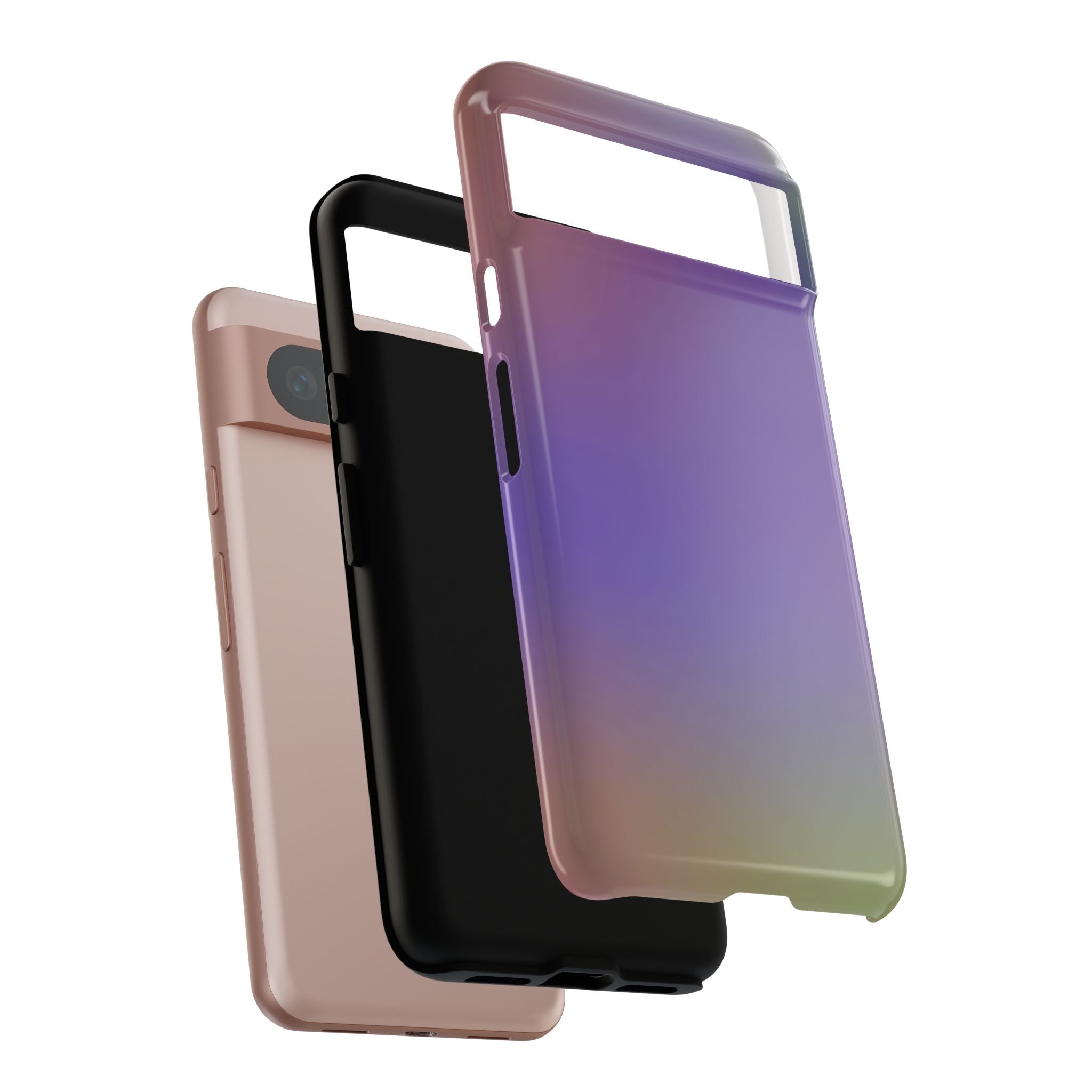 Colorful Phone Case, Tough Phone Cover, Gradient Design Case, Stylish Mobile Accessories, Unique Gift for Her