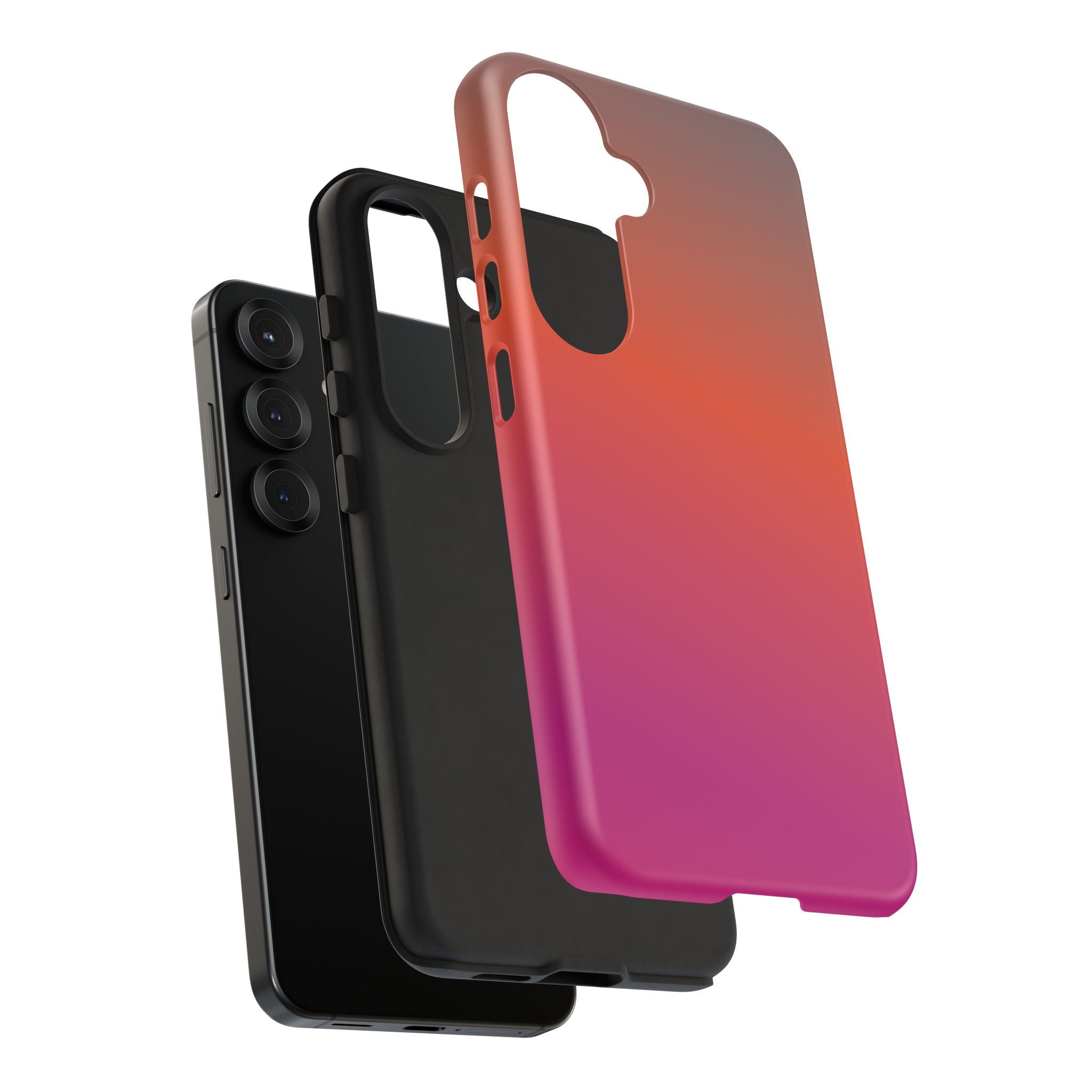 Gradient Phone Case, Custom Tough Case, Durable Phone Accessory, Vibrant Design, Gift for Tech Lovers, Birthday and Holiday Present
