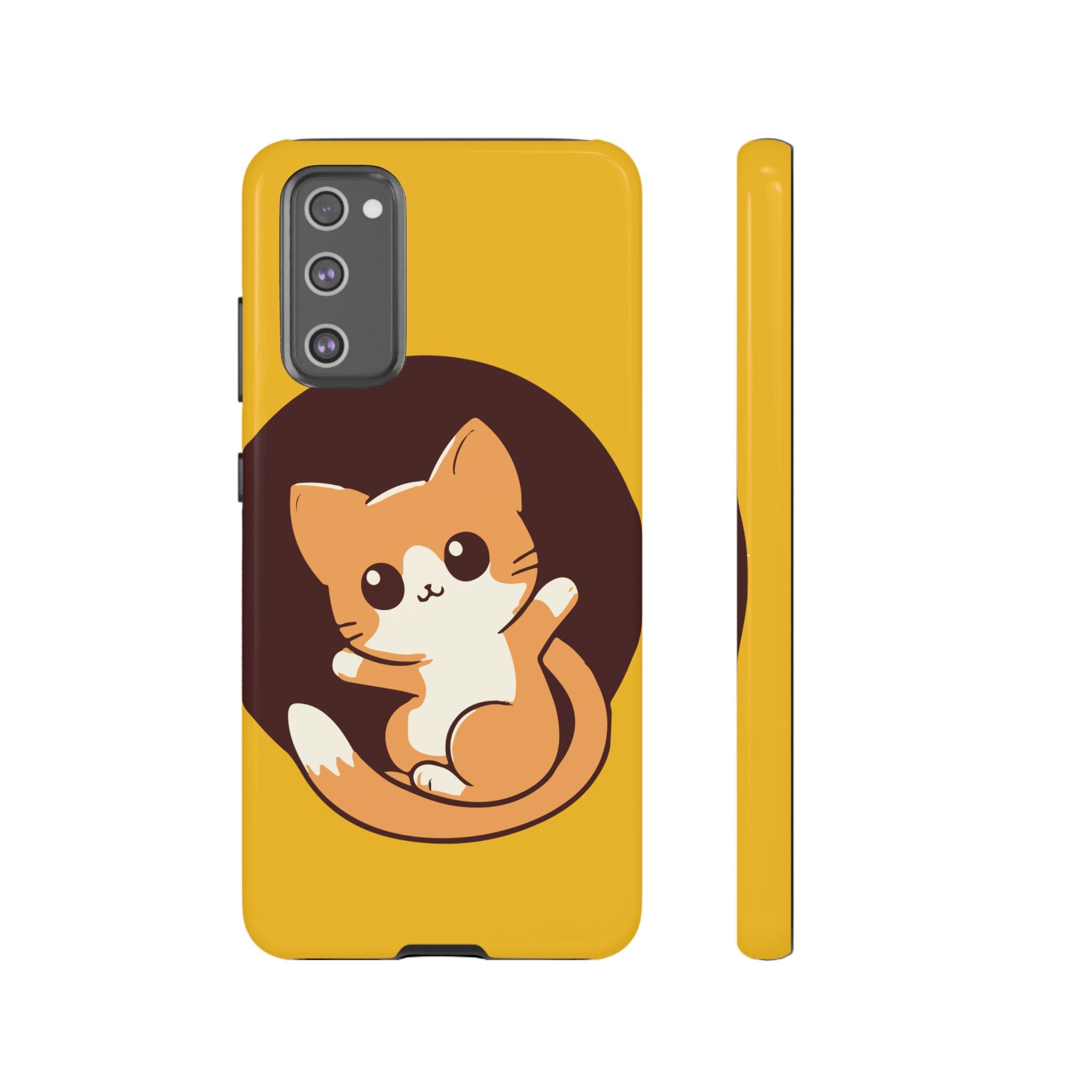 Cute Cat Phone Case | Tough Cases for Cat Lovers, Animal Design, Fun Gift, Unique Case, Durable Protection