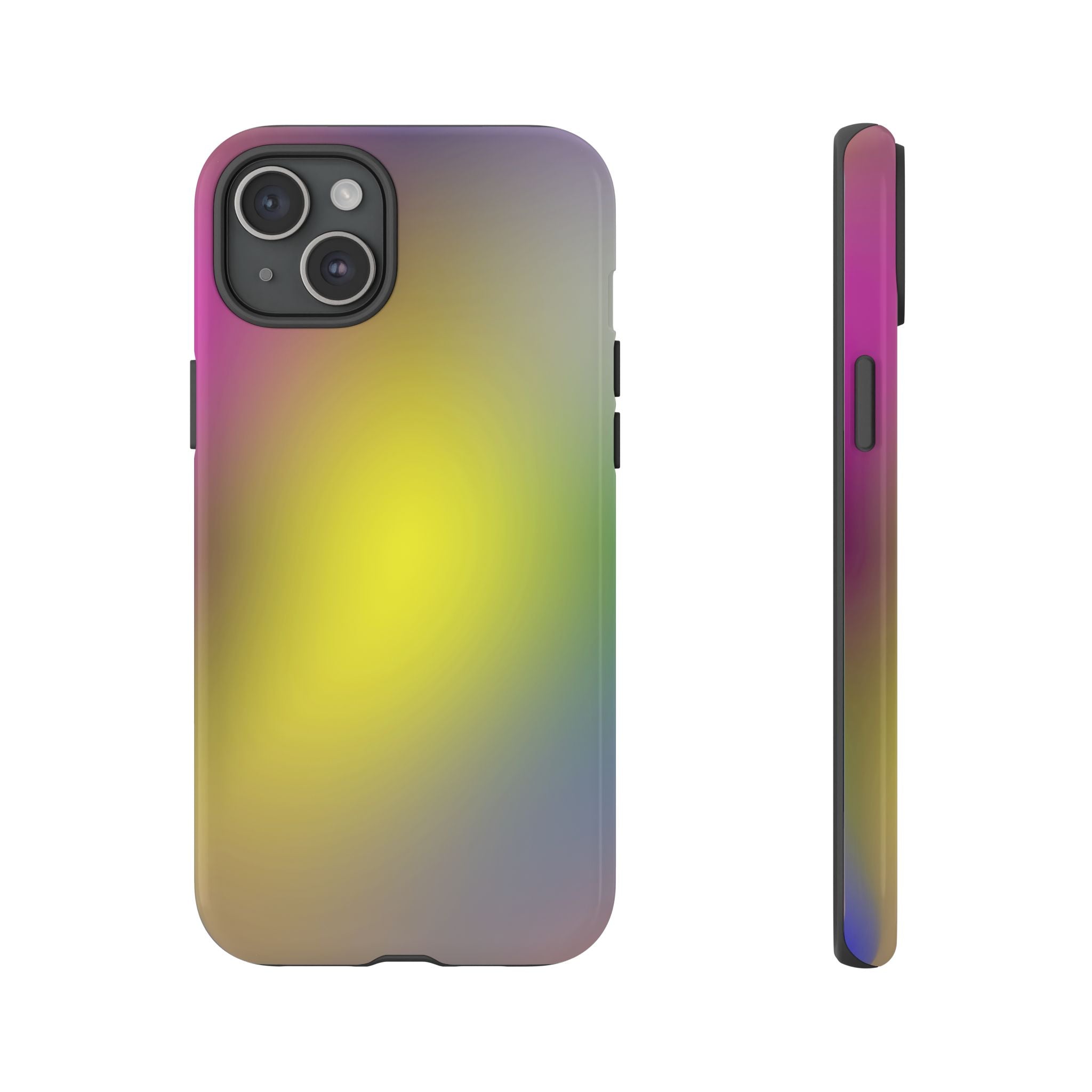 Colorful Tough Phone Case, Stylish Slim Cover, Durable Mobile Protection, Trendy Gift for Tech Lovers, Vibrant Phone Accessory
