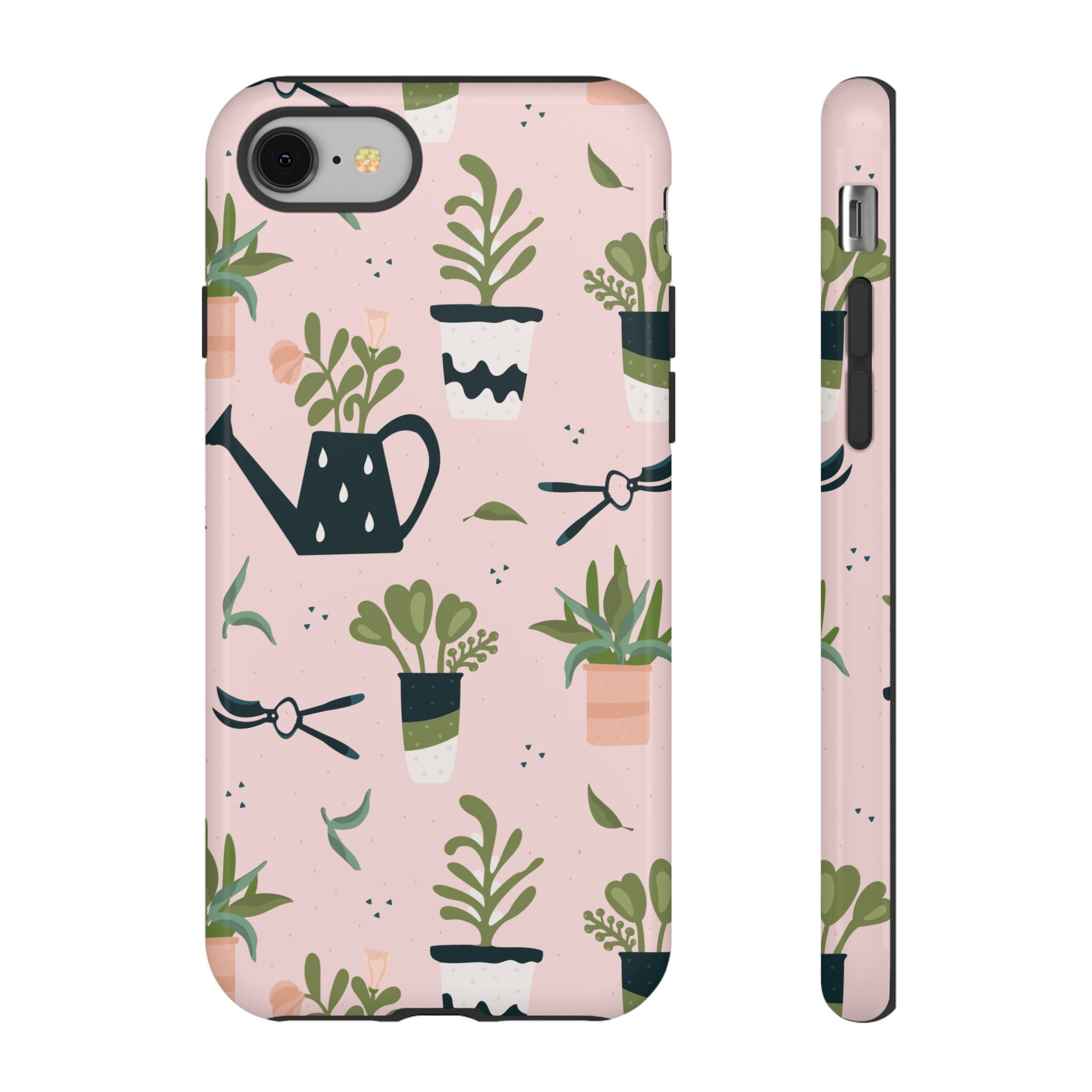 Floral Phone Case, Cute Plant Lover Case, Gift for Gardeners, Phone Cover, Green Thumb Accessories, Mother's Day Gift