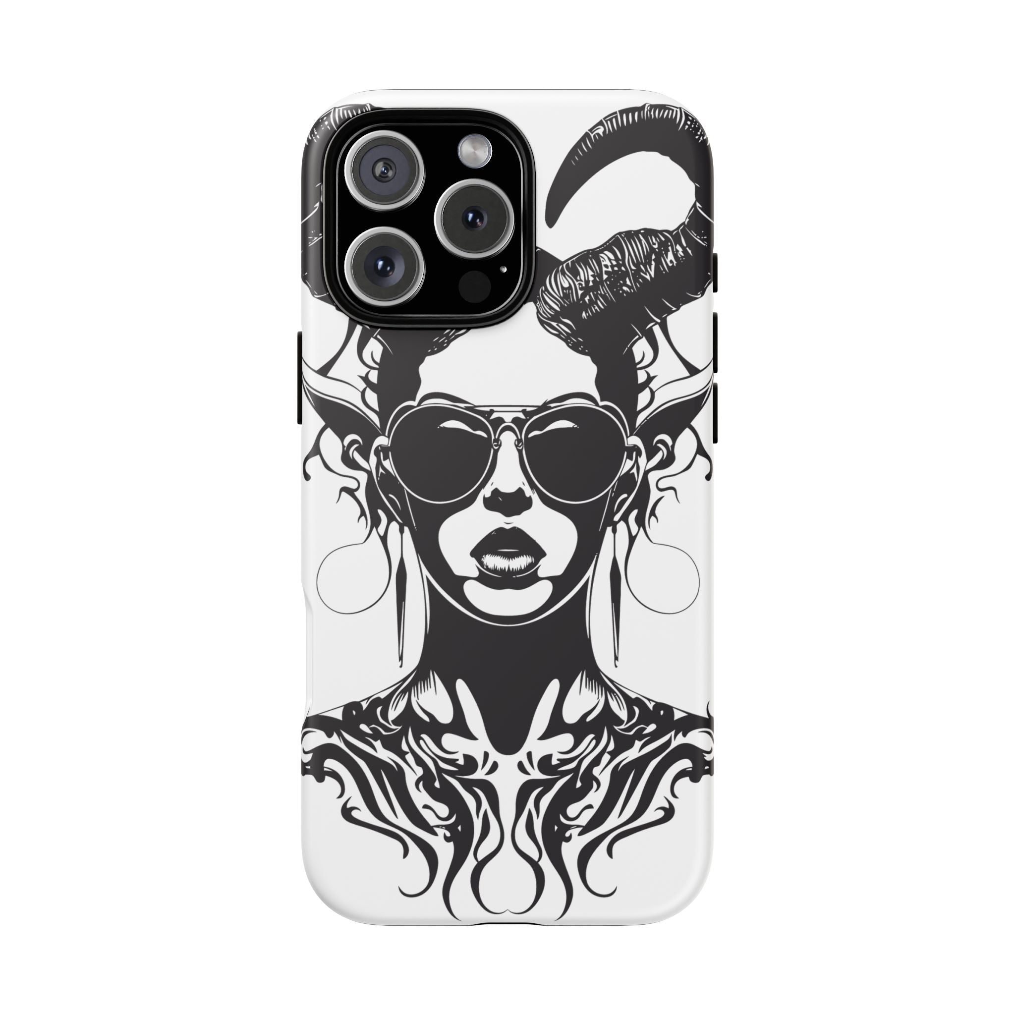 Tough Cases: Stylish Phone Case with Edgy Design, Protective Cover, Gift for Her, Trendy Accessories, Unique Art, Holiday Present