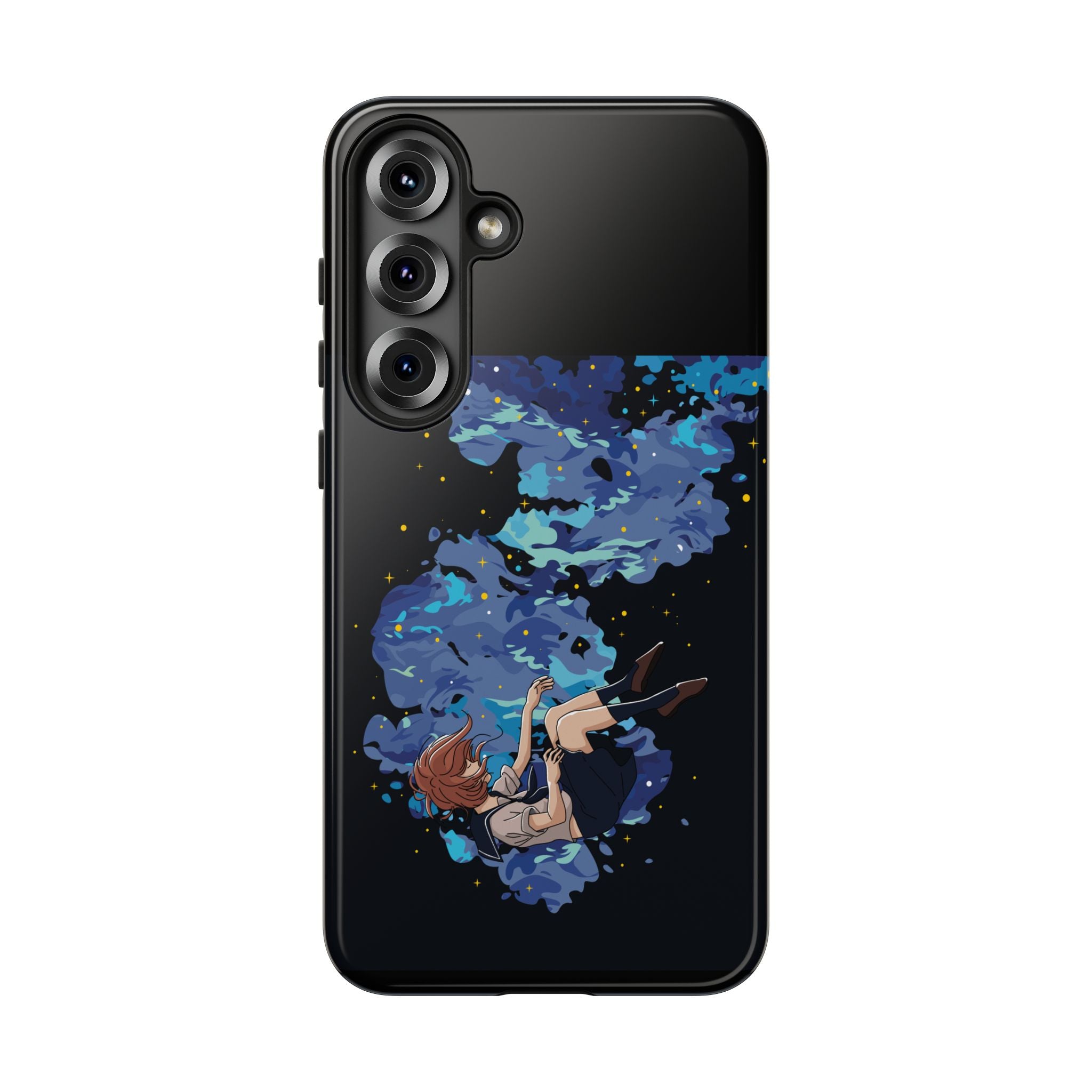 Tough Cases Phone Case - Artistic Galaxy Design, Cute Sleeve for Teens, Gift for Students, Unique Mobile Accessory, Trendy Tech Protection