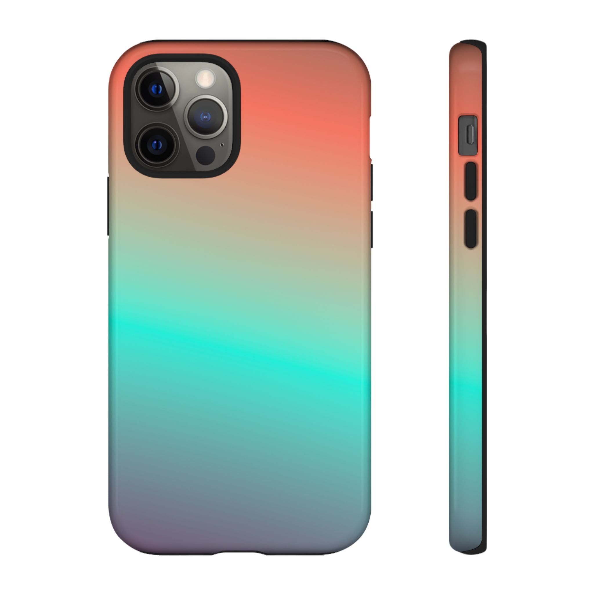 Gradient Phone Case, Tough Cases for Protection, Stylish iPhone Cover, Trendy Mobile Accessory, Perfect Gift for Tech Lovers