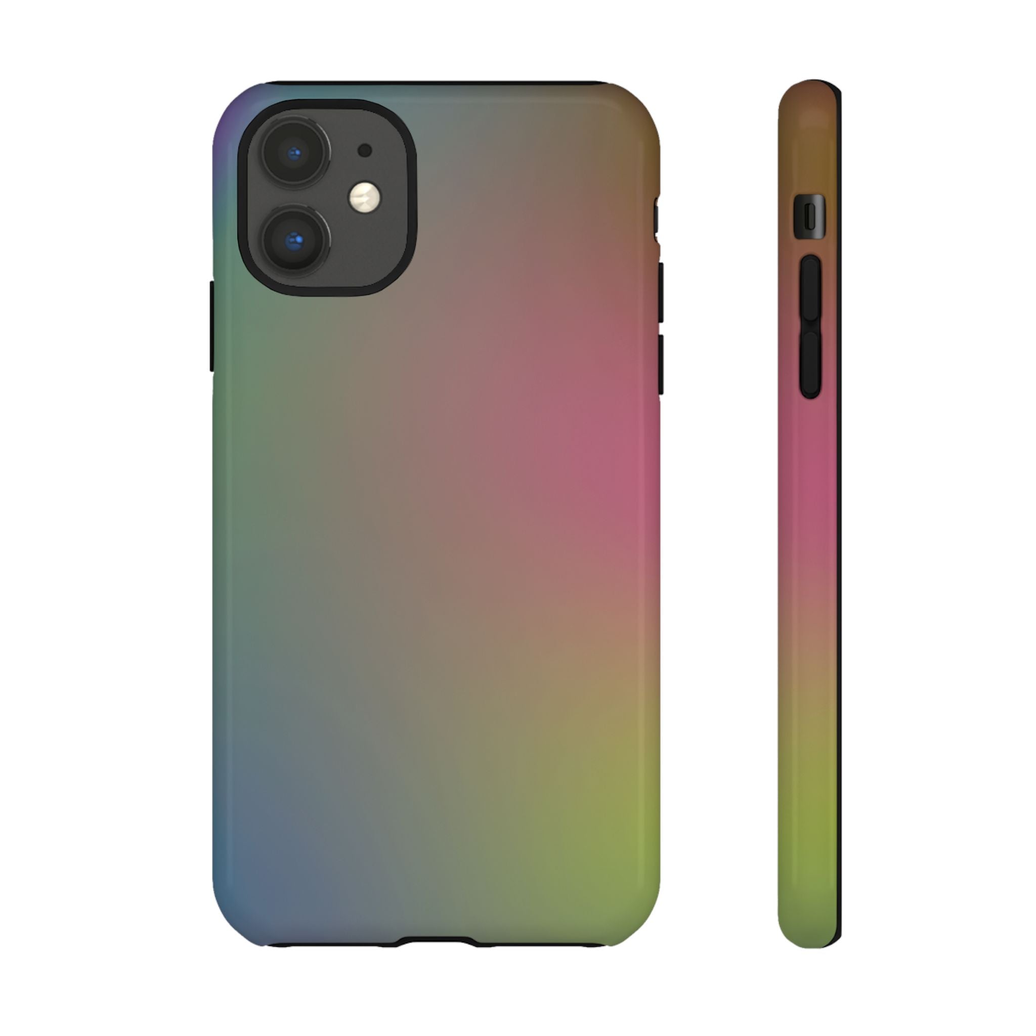 Gradient Phone Case - Protective Cover for iPhone, Stylish Mobile Accessory, Unique Gift for Her, Phone Protection, Trendy Phone Cases