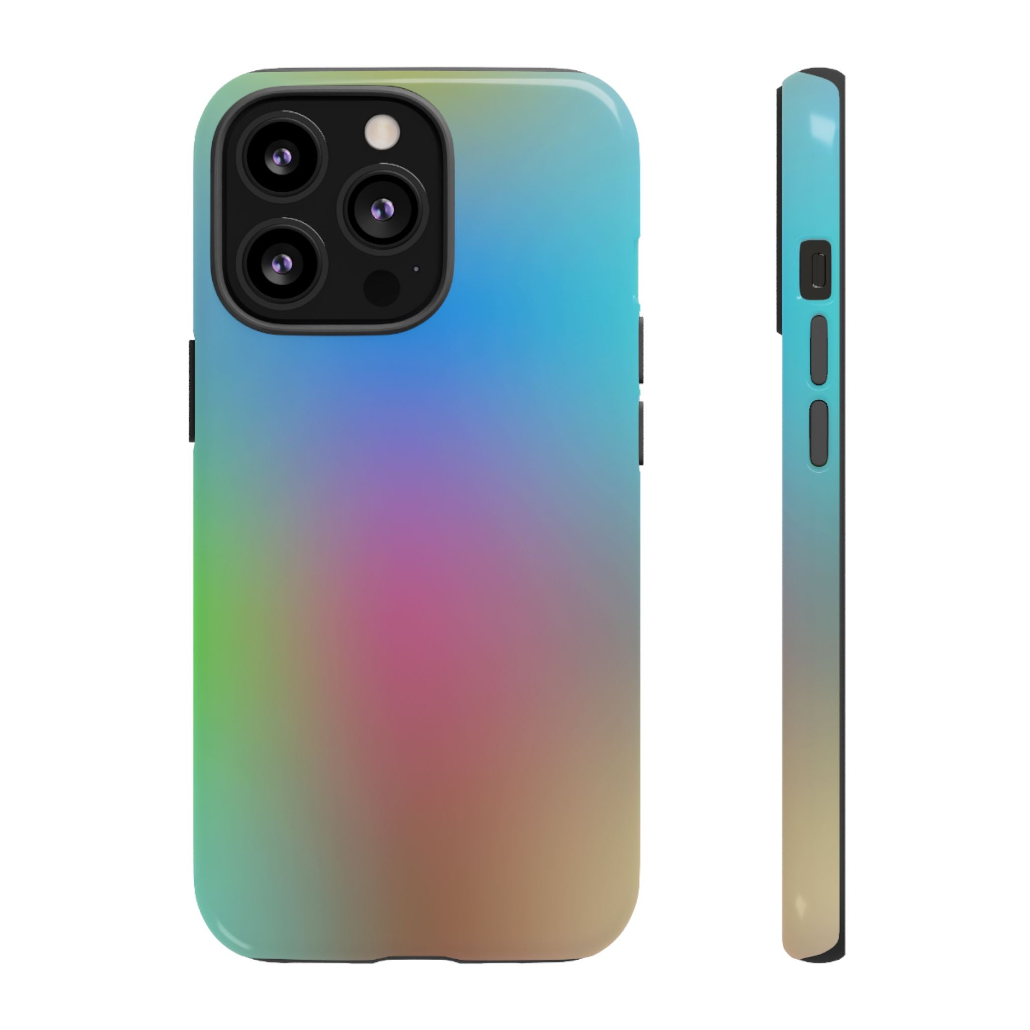 Colorful Mobile Phone Case, Unique Phone Cover, Stylish Phone Protector, Gift for Tech Lovers, Trendy Accessory