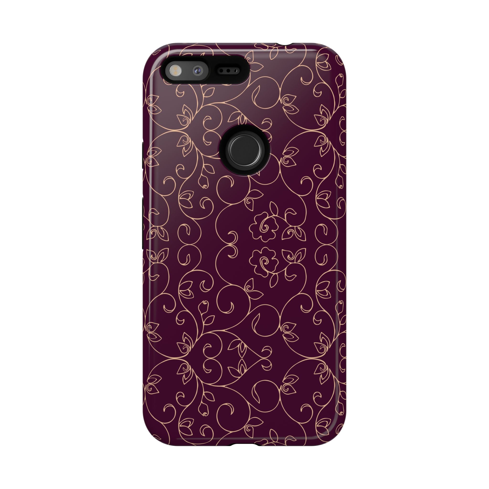 Elegant Floral Phone Case | Durable Mobile Cover, Gift for Her, Floral Design, Stylish Accessory, Phone Protection