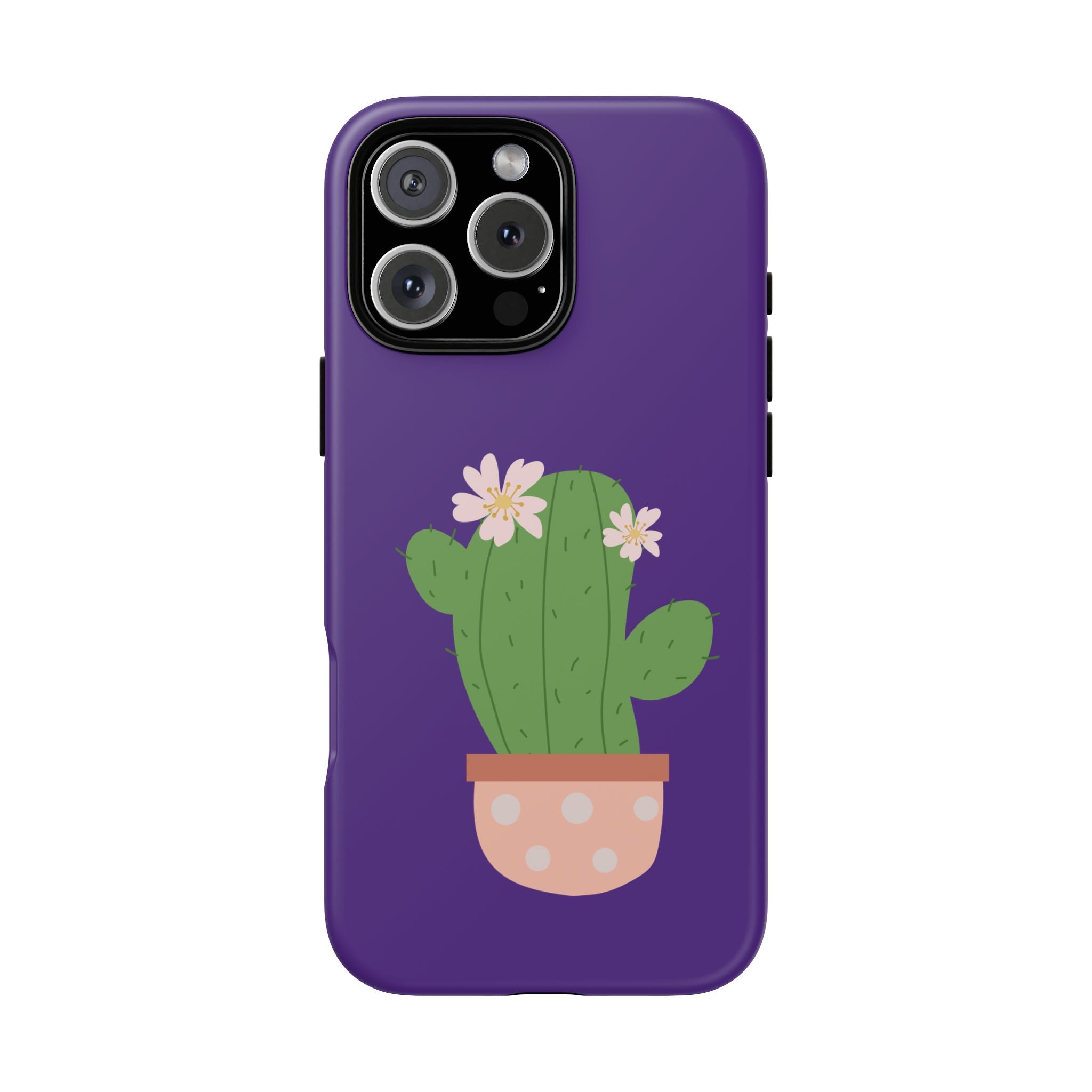 Cactus Phone Case, Tough Cases, Cute Floral, Trending Design, Unique Gift, Phone Accessories, Summer Vibe, Nature Lover
