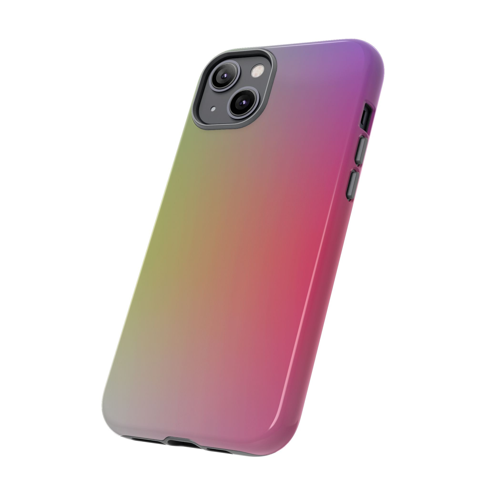 Gradient Phone Case, Tough Cases, Colorful Tech Accessory, Modern Phone Protection, Trendy Gift for Friends, Birthday, Holidays
