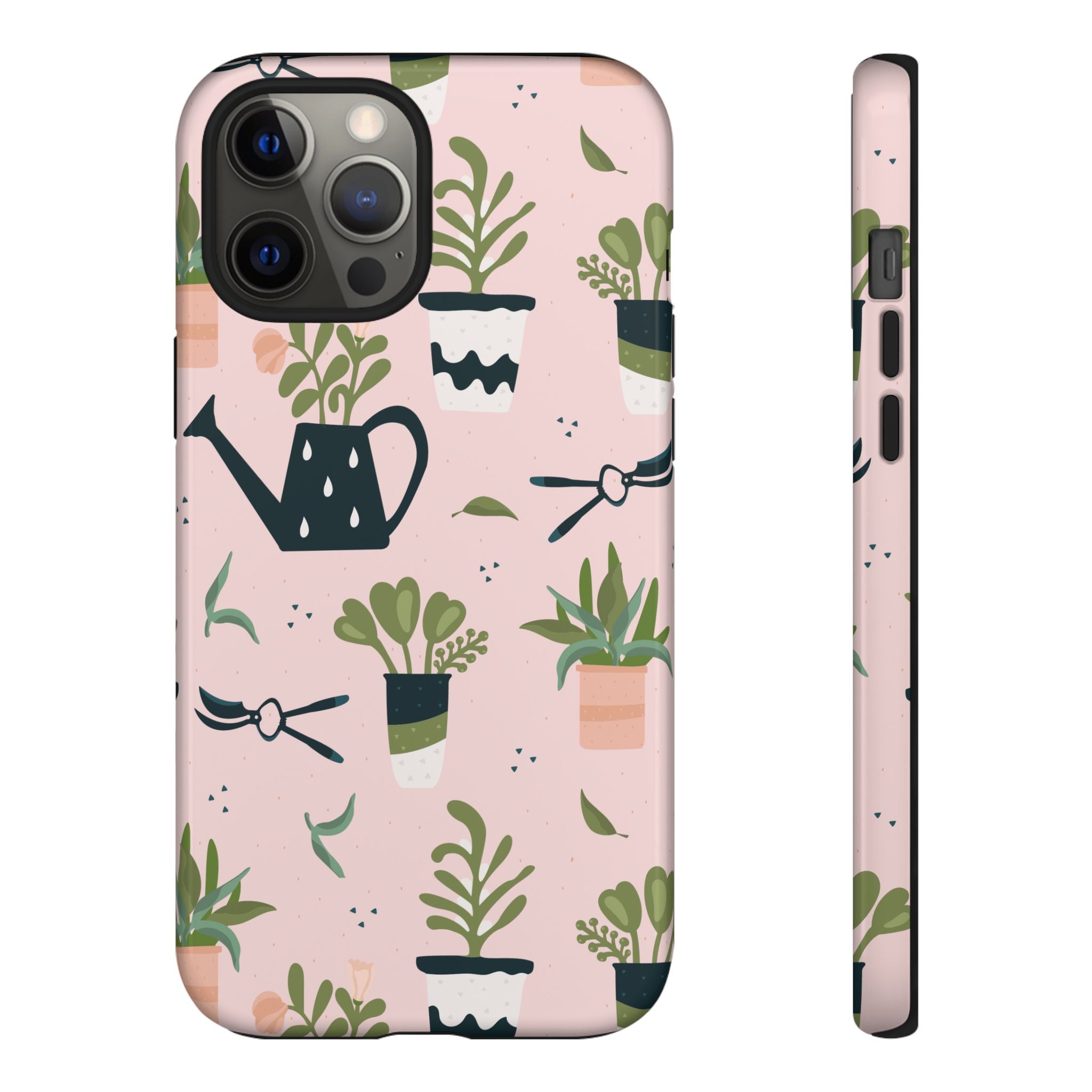Floral Phone Case, Cute Plant Lover Case, Gift for Gardeners, Phone Cover, Green Thumb Accessories, Mother's Day Gift