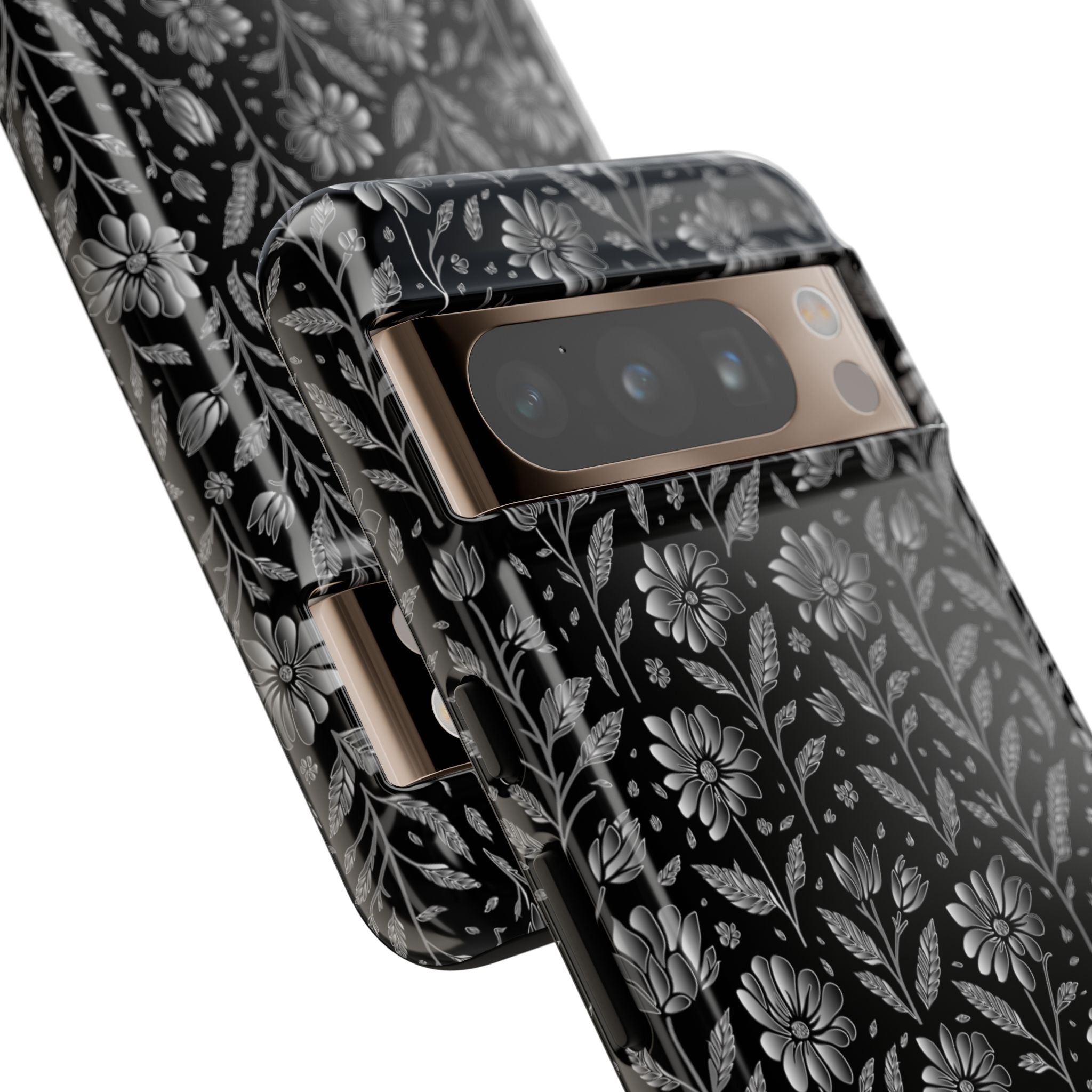 Stylish Floral Phone Case, Tough Floral Case, Botanical Phone Cover, Durable Floral Phone Protector, Gift for Her