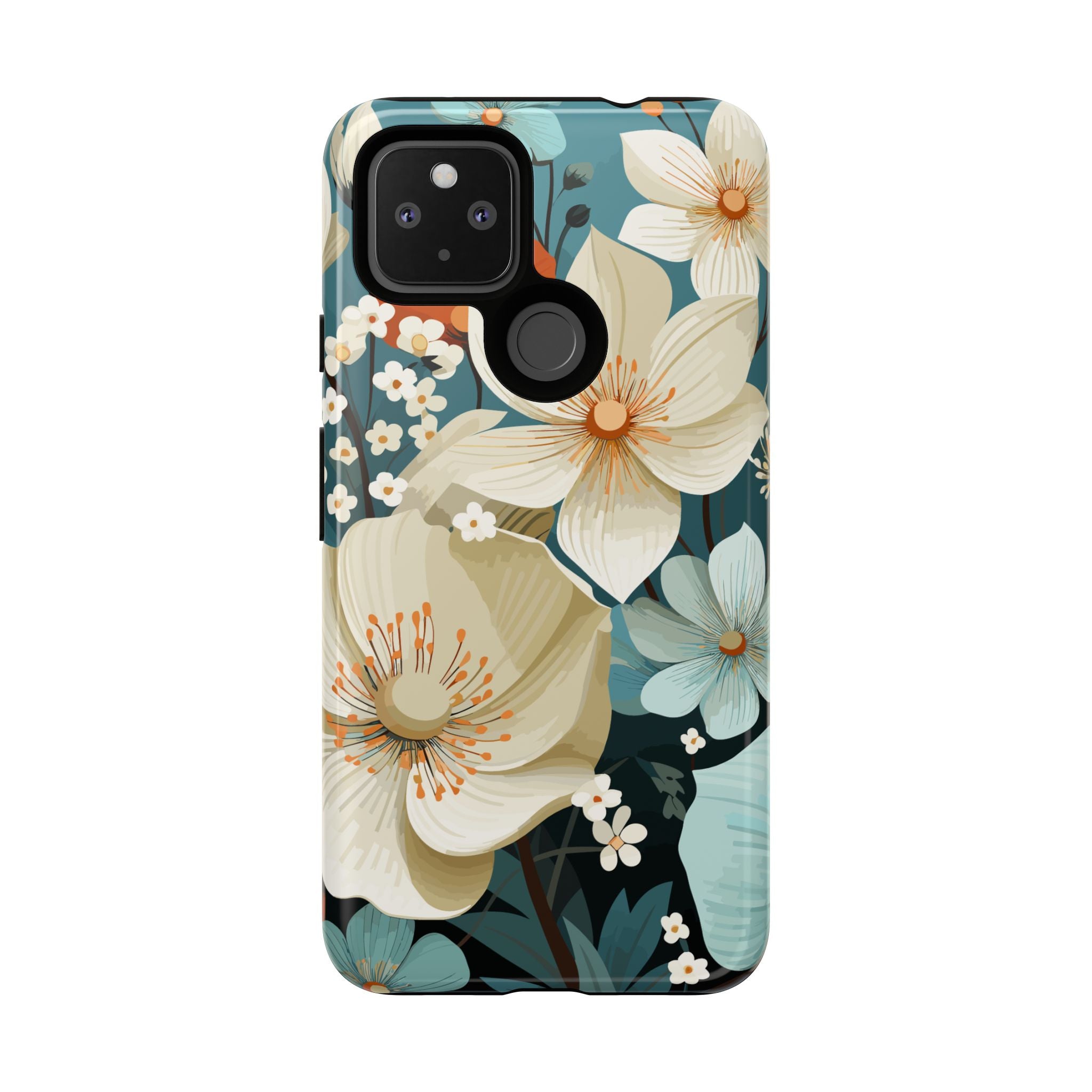 Floral Phone Case, Stylish Tough Cases with Botanical Design, Flower Print Phone Cover, Gifts for Nature Lovers, Eco-Friendly Mobile Cover