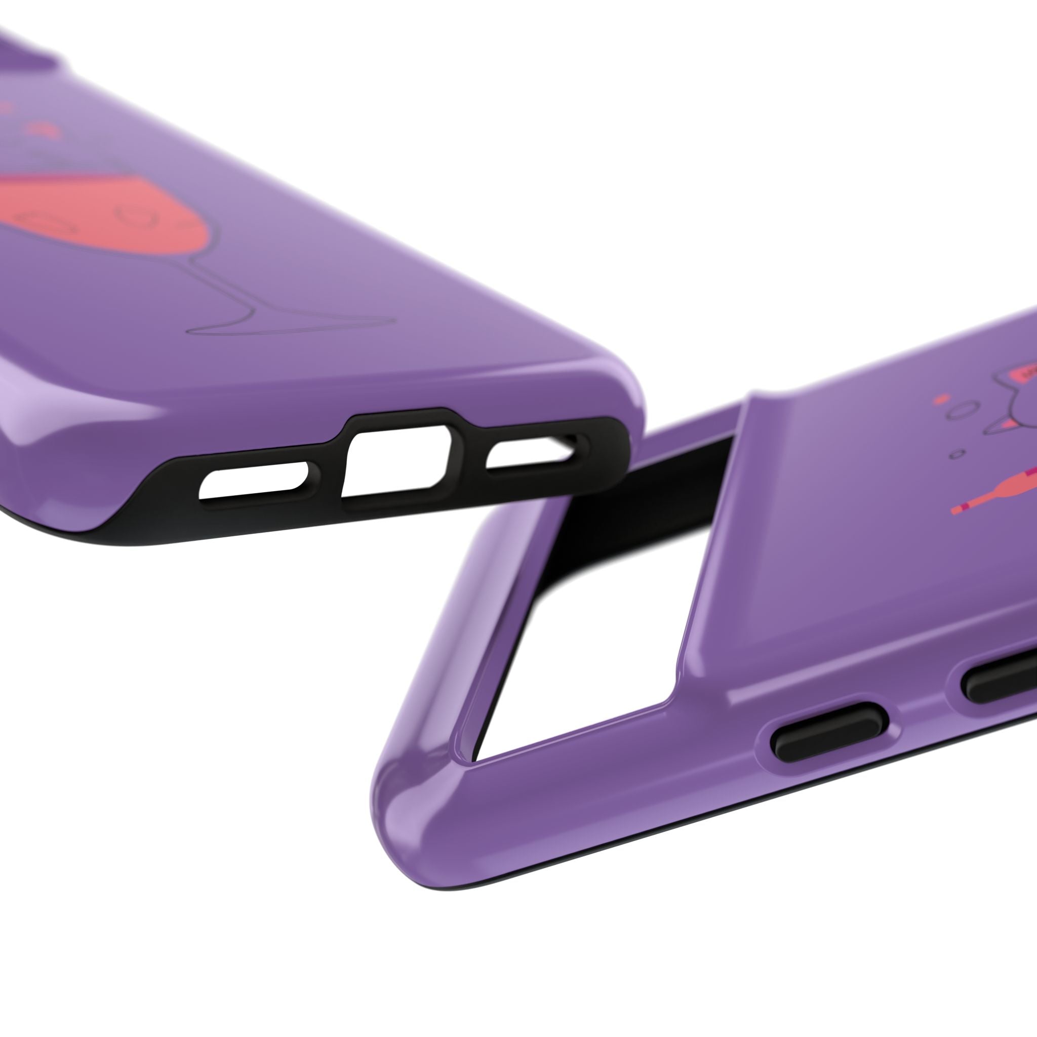 Cute Cat Phone Case, Fun Gift for Cat Lovers, Colorful Phone Cover, Pet Lover Accessory, Unique Cat Themed Case
