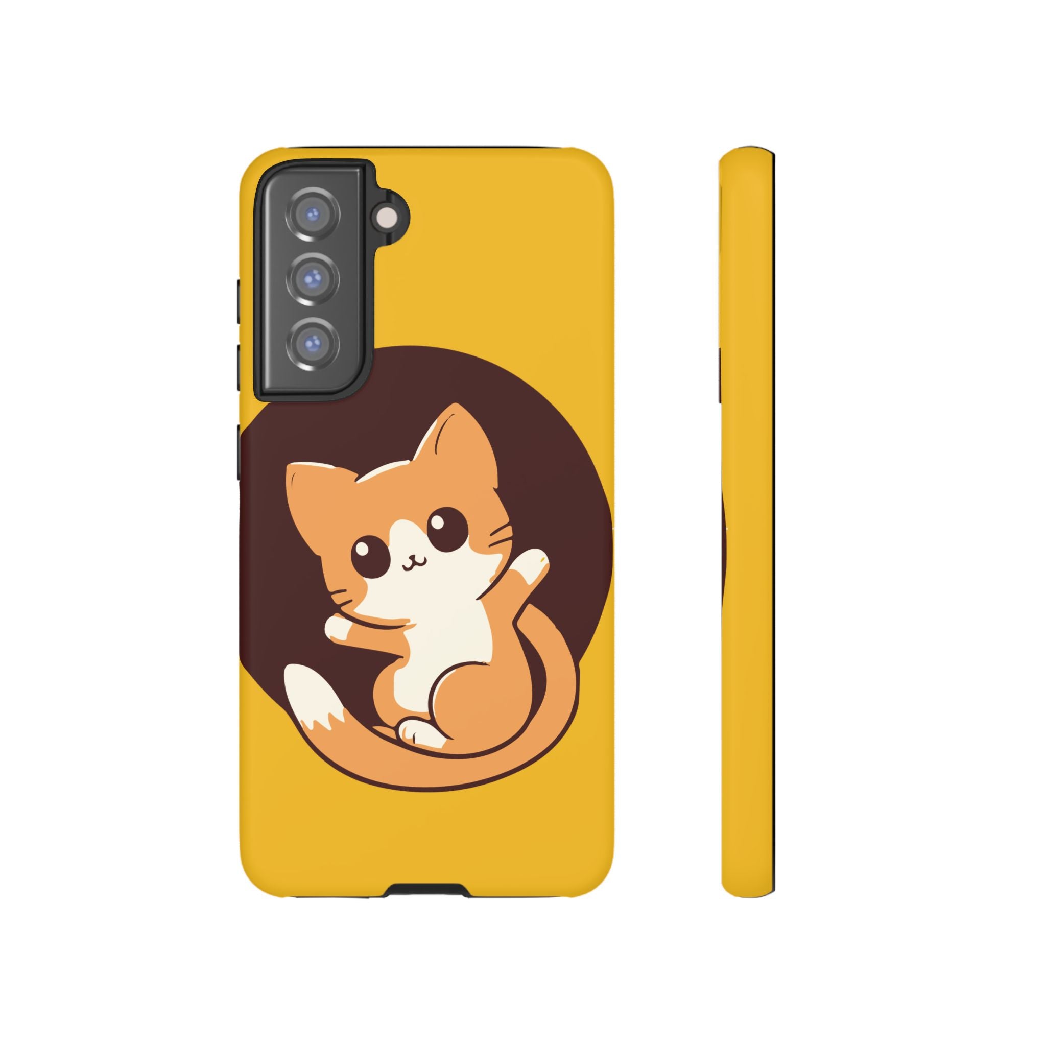 Cute Cat Phone Case | Tough Cases for Cat Lovers, Animal Design, Fun Gift, Unique Case, Durable Protection